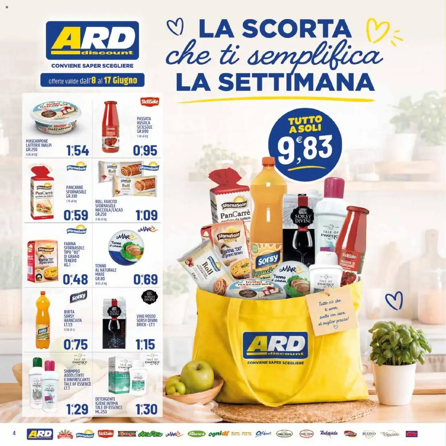 Nuovo ARD Discount volantino Sardegna dal 06/06/2026 > offerte anteprima 🛍️ da 8 giugno a 17 giugno di 2026 - Pagina del volantino 4