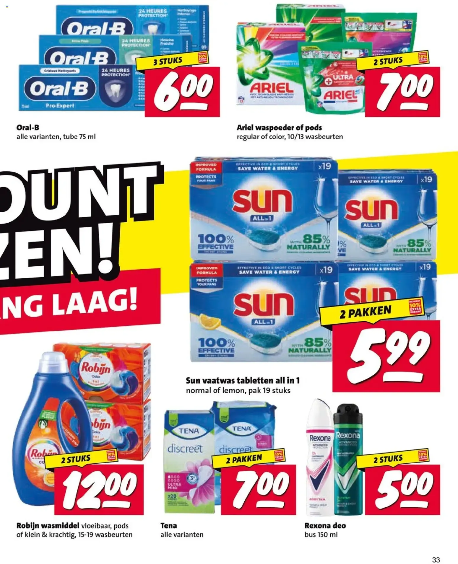 Nettorama Merkendiscount - Welkom bij de Goedkoopste! van 26 oktober tot 1 november 2026 - Folder pagina 33