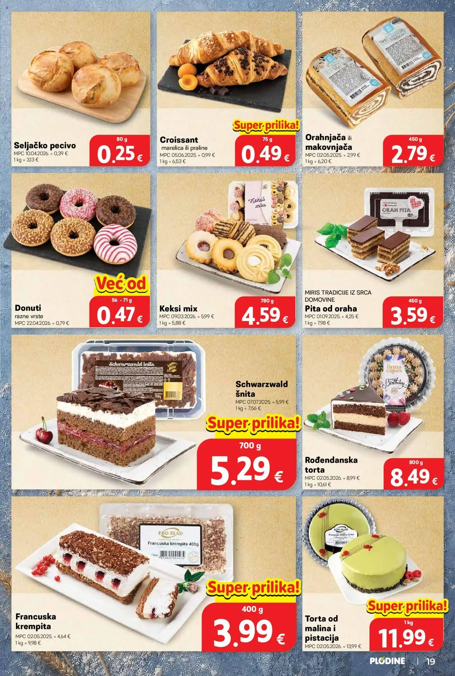 Katalog Plodine Katalog novi od 08.07.2026 na listanje > letak digitalni od 8. srpnja do 14. srpnja 2026. - Pregled Stranica 19