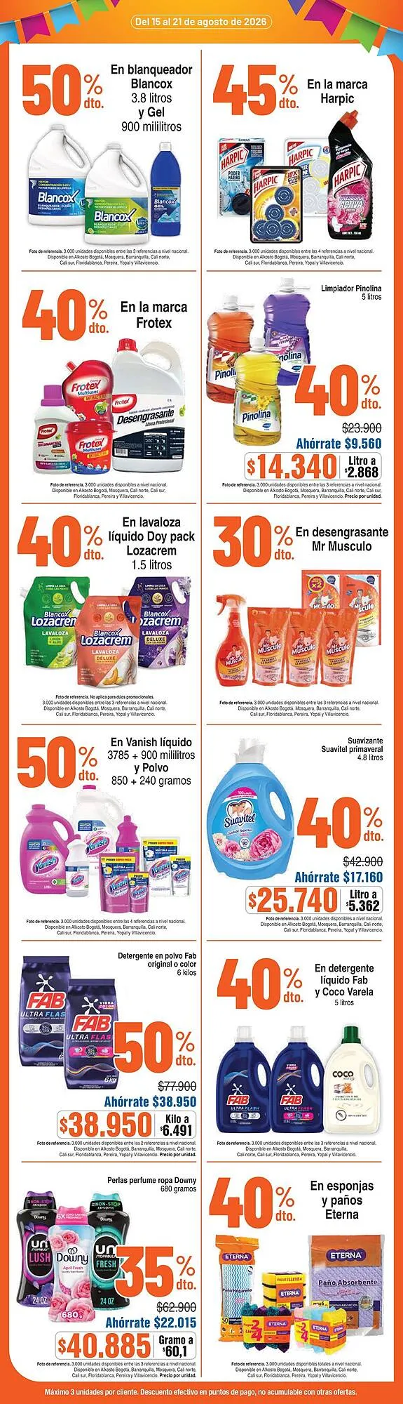 Catalogo de AGOSTO ALKOSTO Ofertas destacadas en MERCADO 15 de agosto al 21 de agosto 2026 - Pag 6