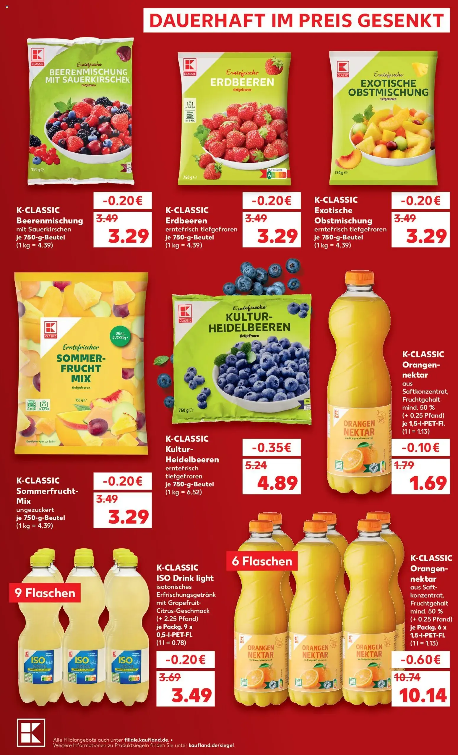 Kaufland Classic: Discount-Billig! Dauerhaft im Preis gesenkt van 1 oktober tot 31 oktober 2026 - Folder pagina 11