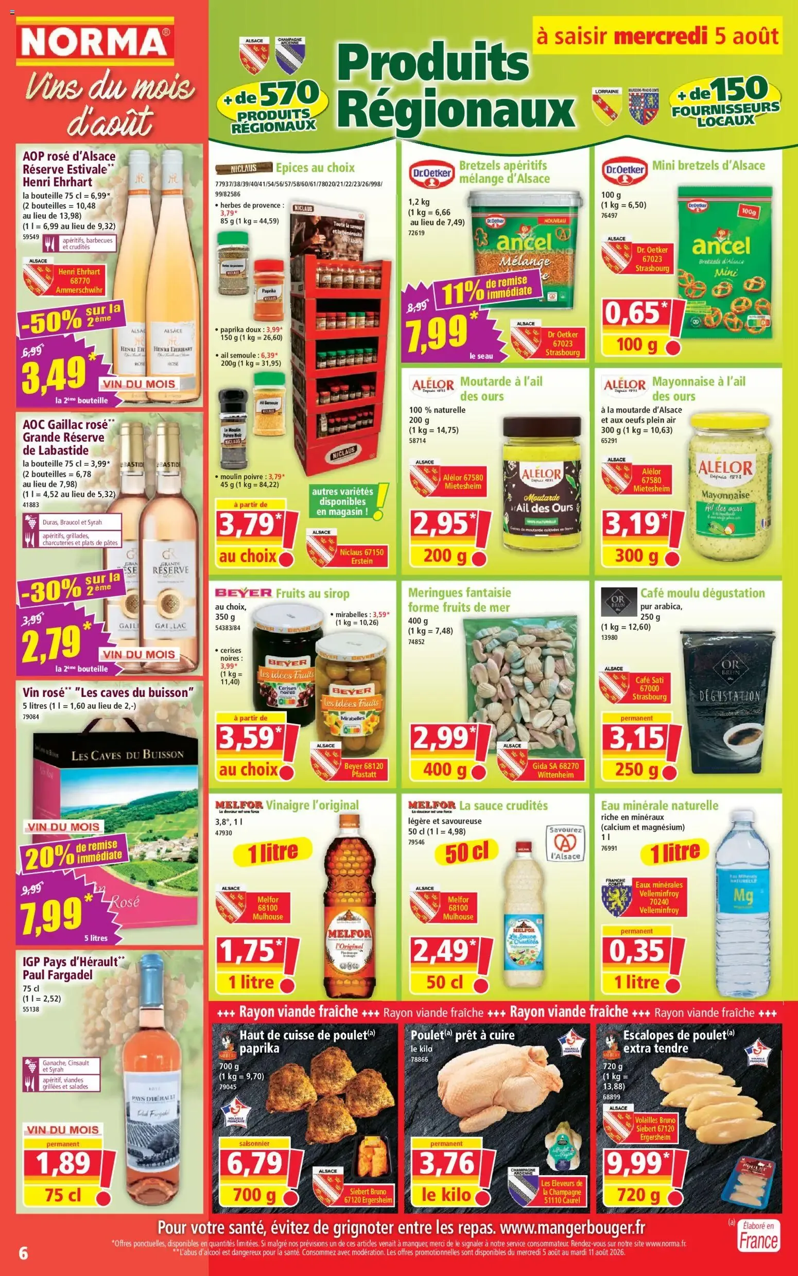 Norma catalogue à partir du 05/08/2026 - promo en ligne du 5 août au 11 août 2026 - Catalogue page 6