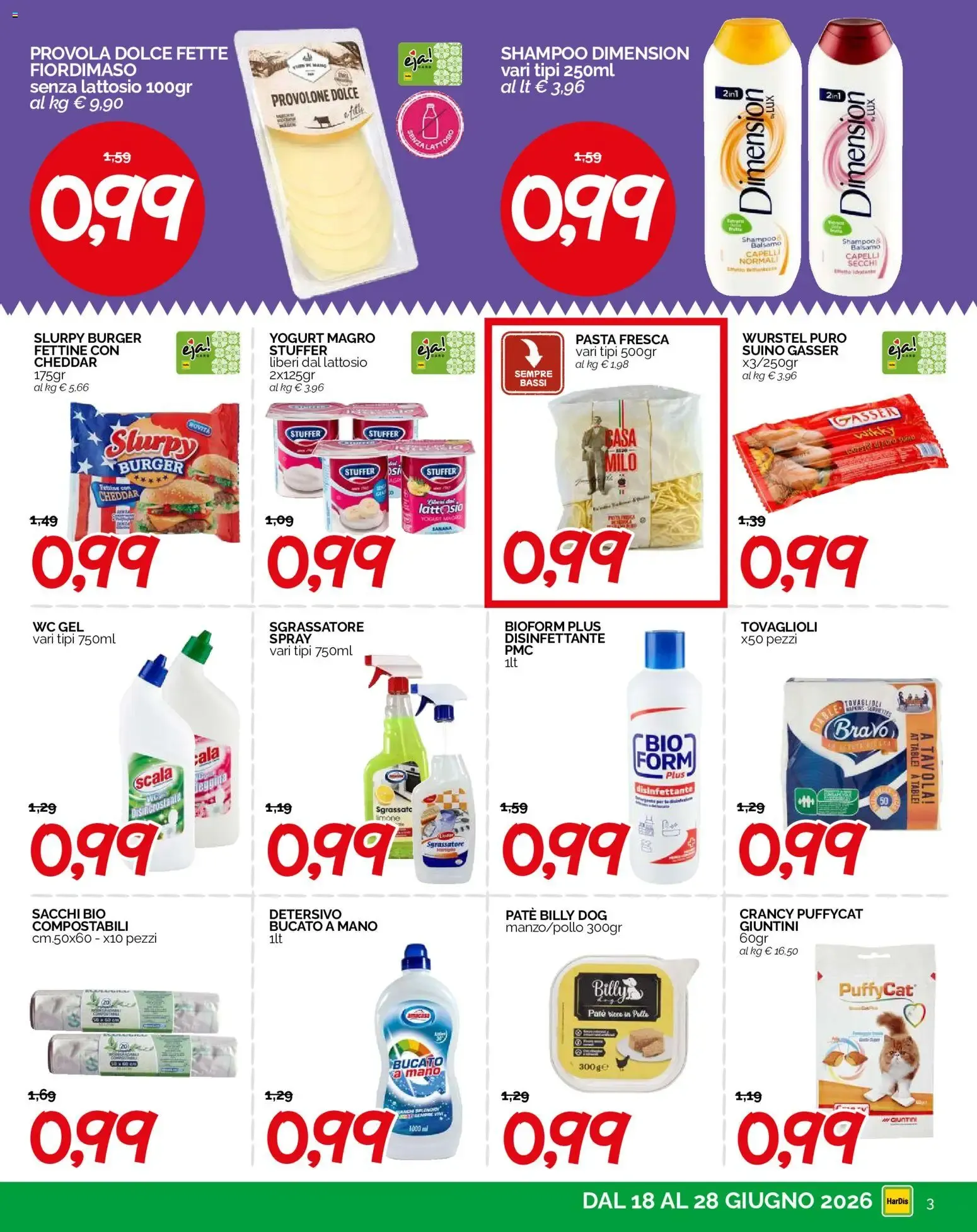 HarDis volantino dal 18/06/2026 - online Offerte da 18 giugno a 28 giugno di 2026 - Pagina del volantino 3