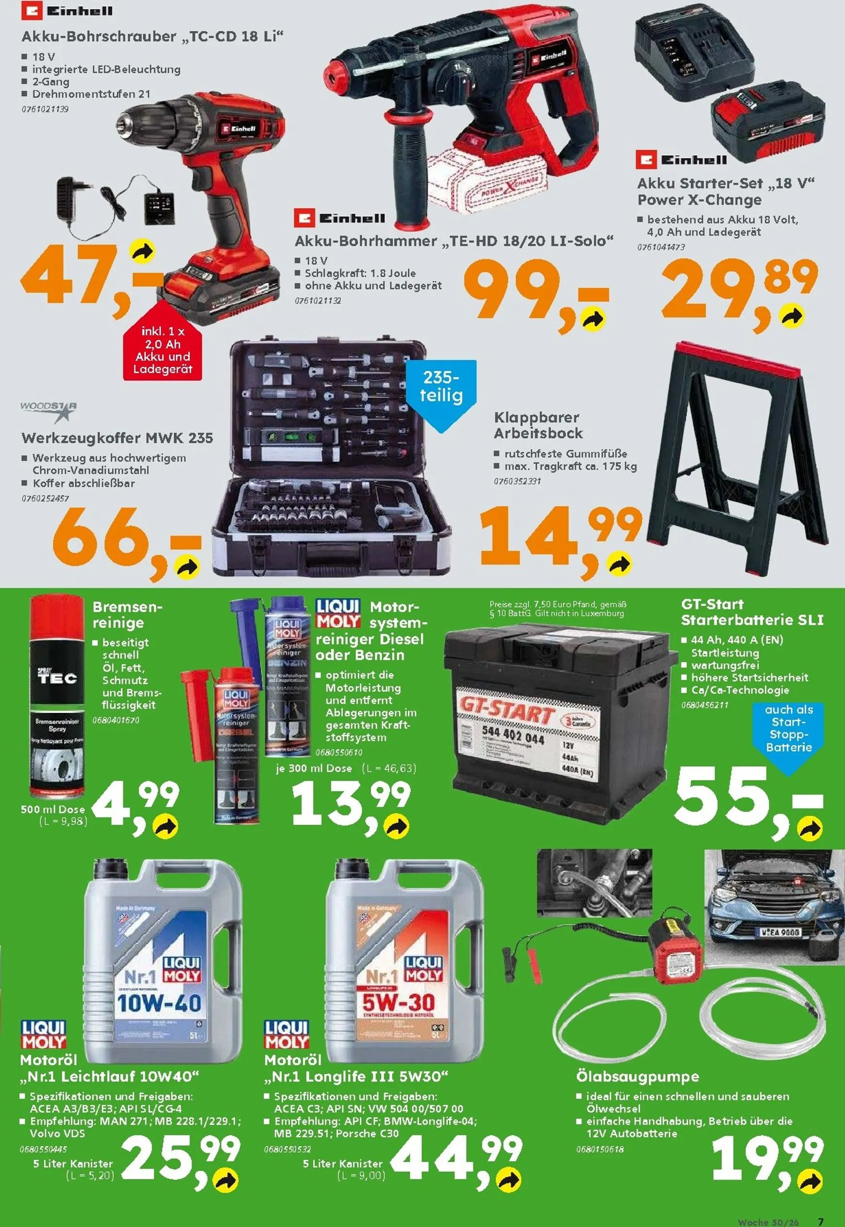Globus Baumarkt Prospekt – von Sonntag 19.07.2026 bis Samstag 25.07.2026 von 19. Juli bis 25. Juli 2026 - Prospekt seite 7