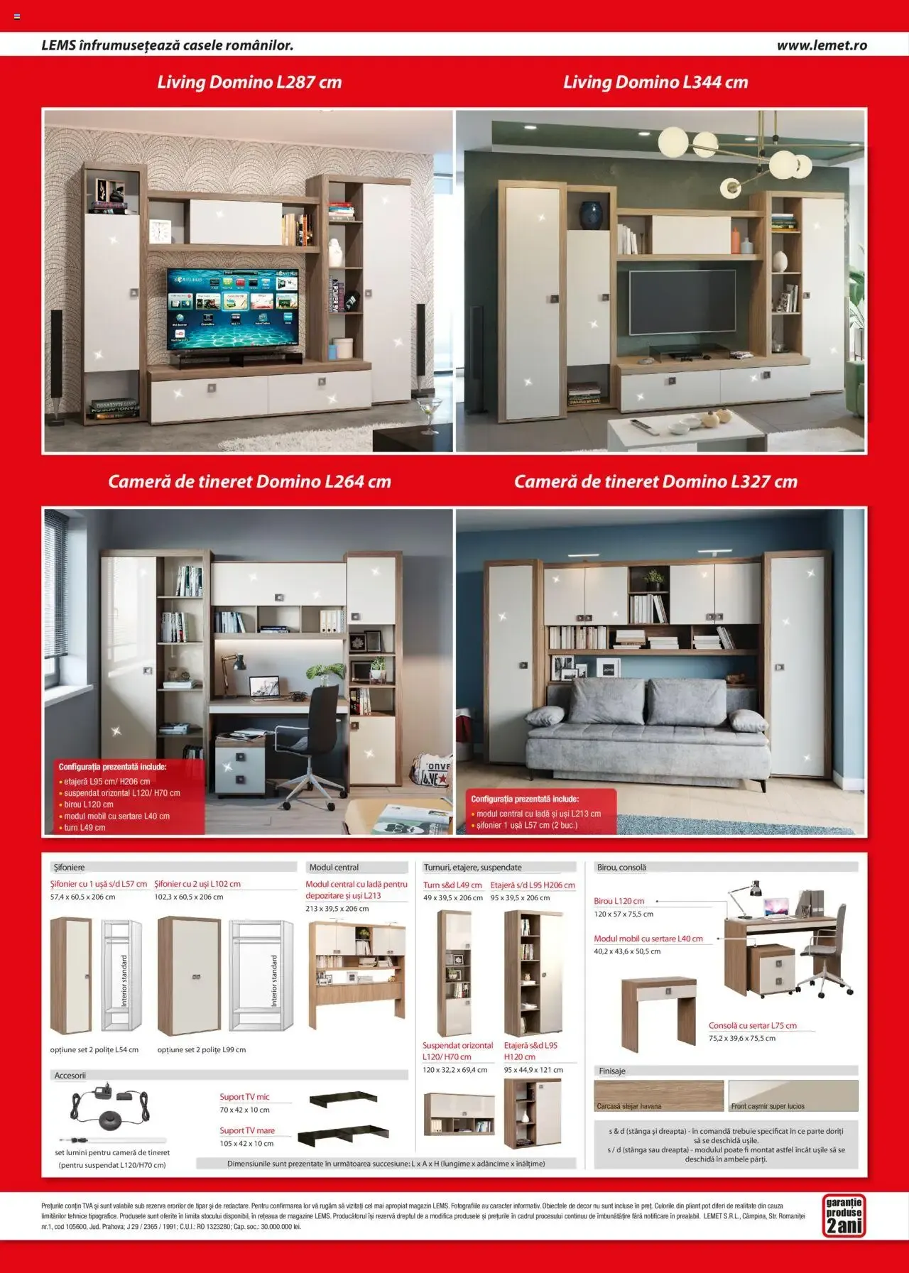 Catalog Lems - Livingul DOMINO de la 17 noiembrie până la 31 ianuarie 2027 - Revista Pagina 2