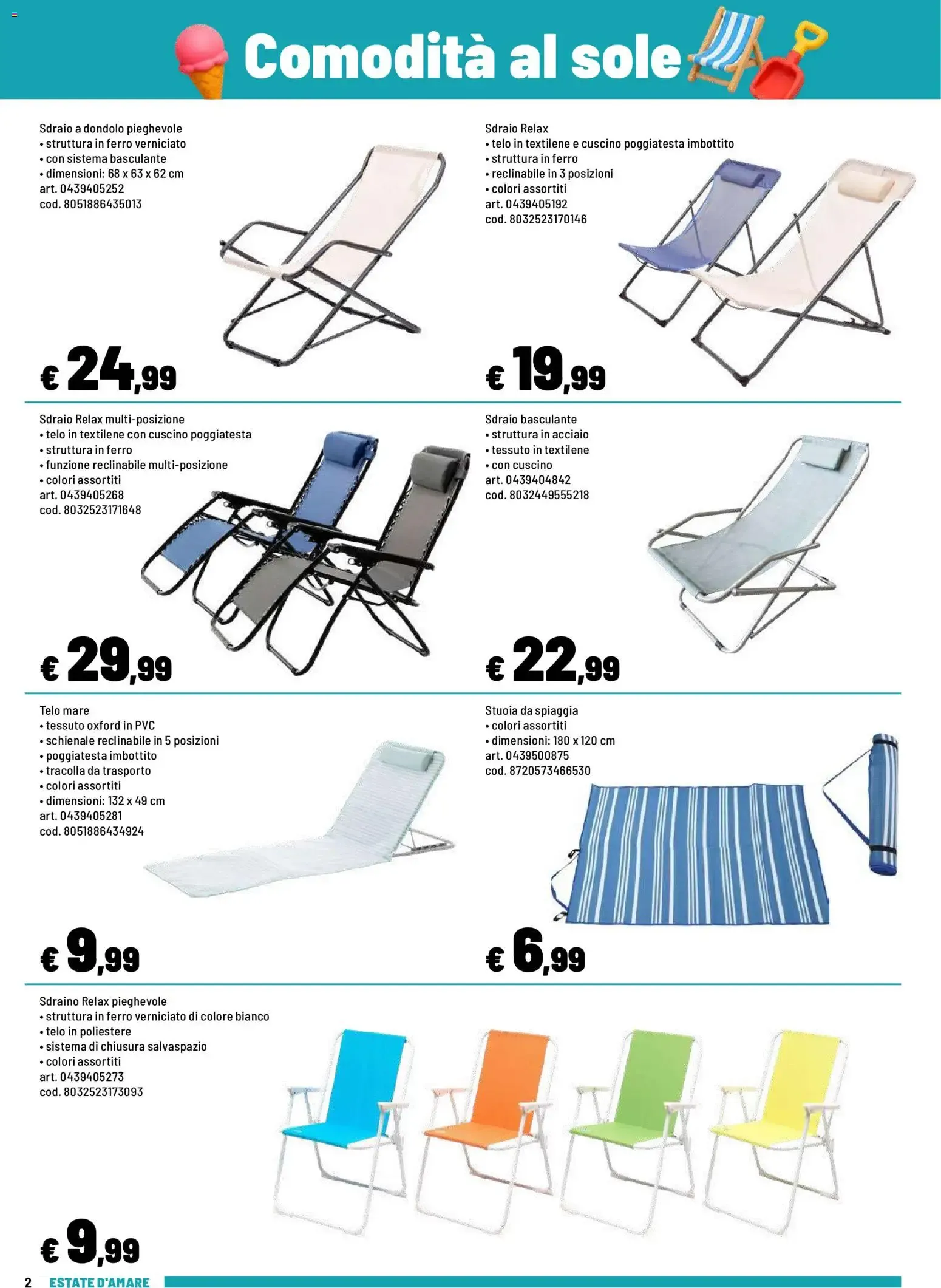 ESTATE D'AMARE da 8 giugno a 26 luglio di 2026 - Pagina del volantino 2
