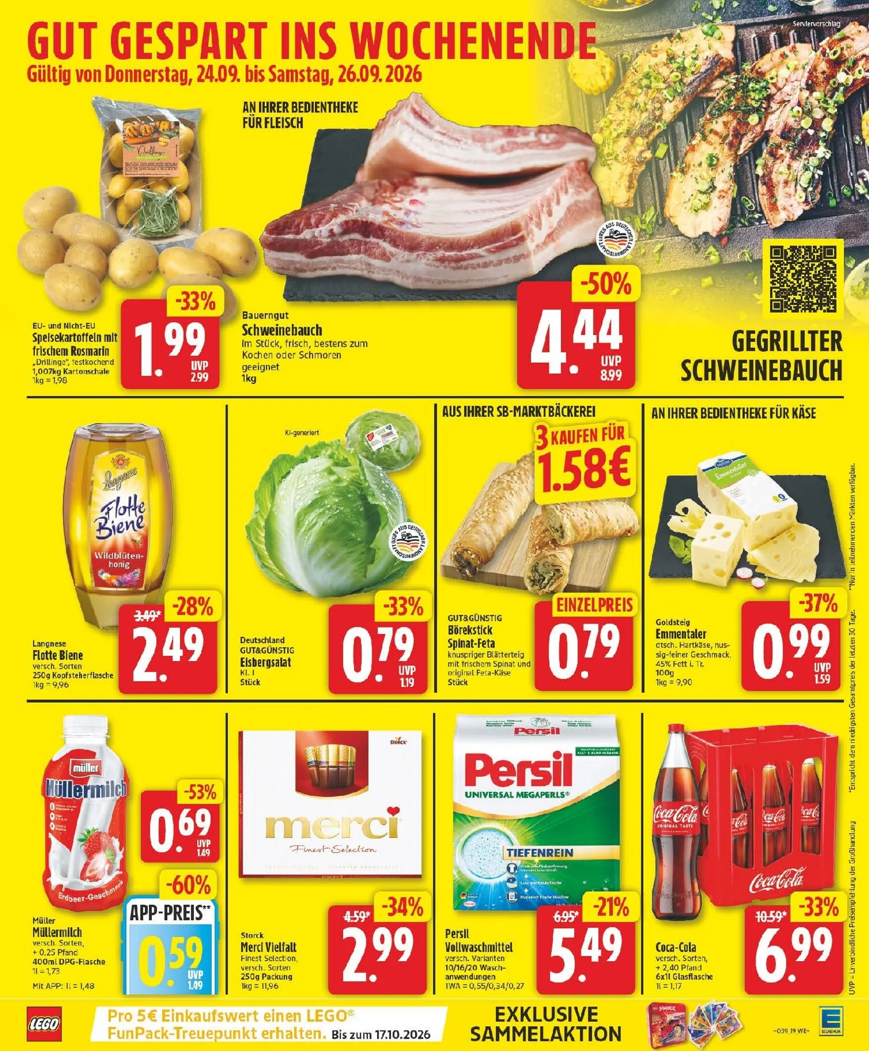 MIT DER EDEKA APP SPARST DU NOCH MEHR! von 21. September bis 26. September 2026 - Prospekt seite 24