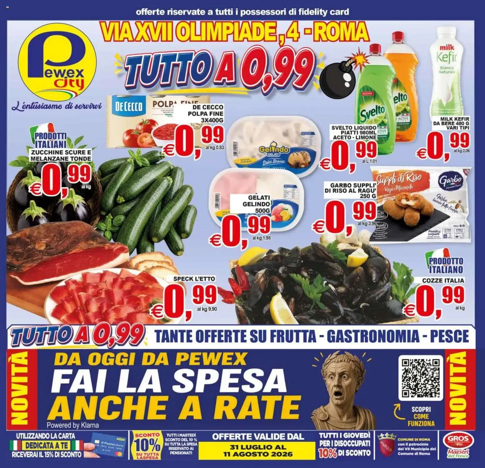 Nuovo Pewex volantino Olimpiade dal 31/07/2026 > offerte anteprima 🛍️ da 31 luglio a 11 agosto di 2026 - Pagina del volantino 1