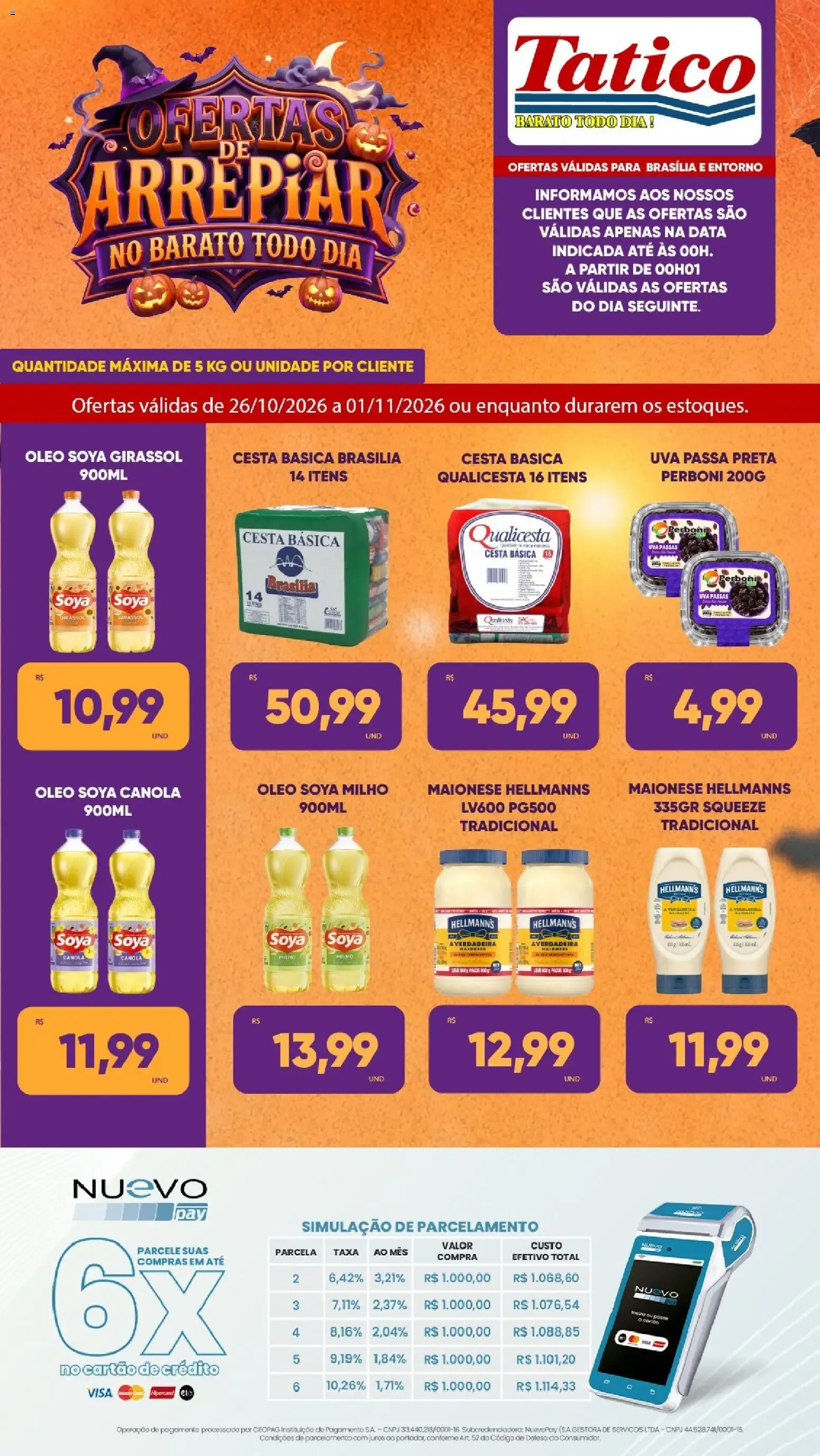Encarte de Tatico - Ofertas da semana de 26/10/2026 | Promoções Online 26 de outubro até 1 de novembro 2026 - Pagina 10