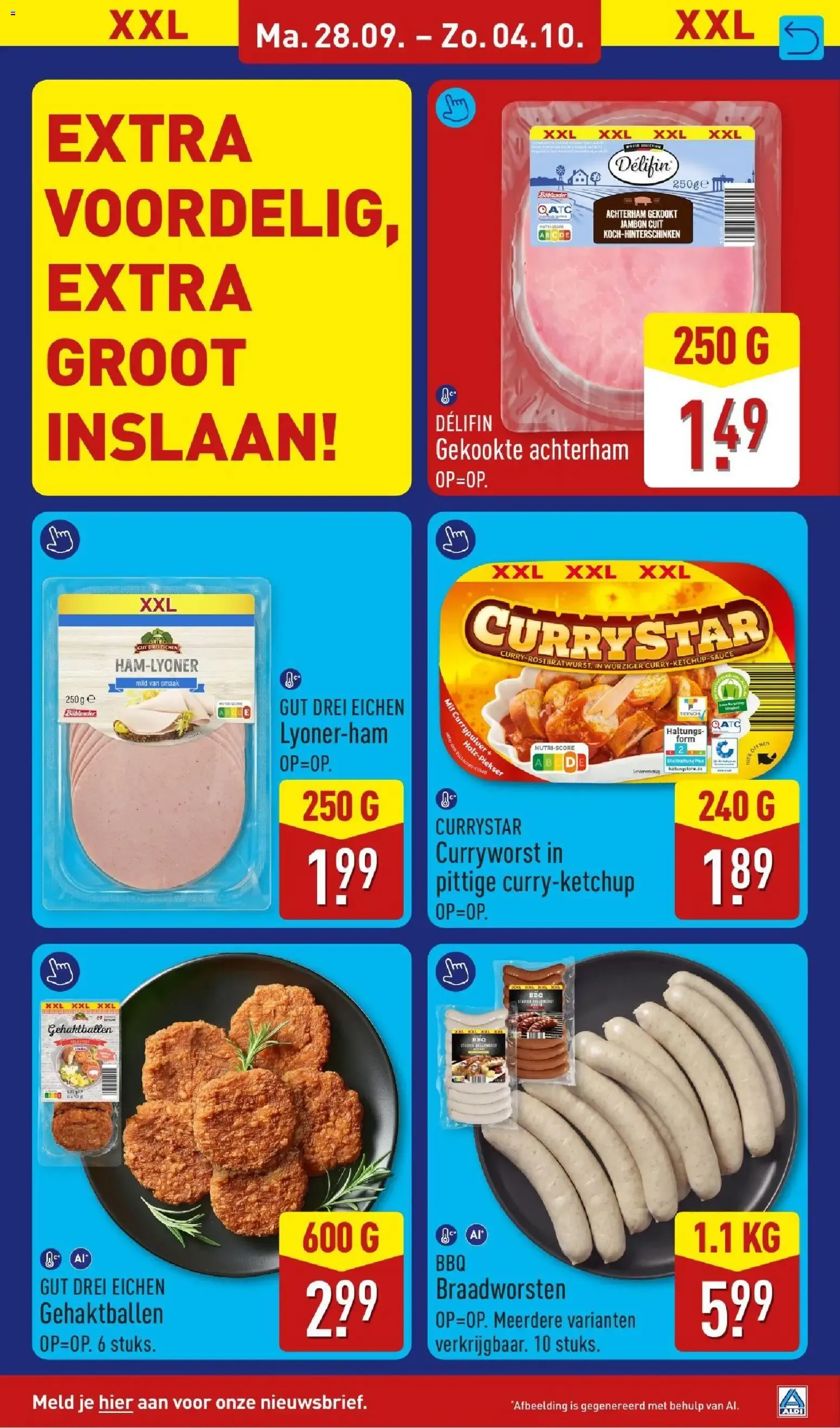 Aldi XXL Voordeel van 28 september tot 4 oktober 2026 - Folder pagina 25