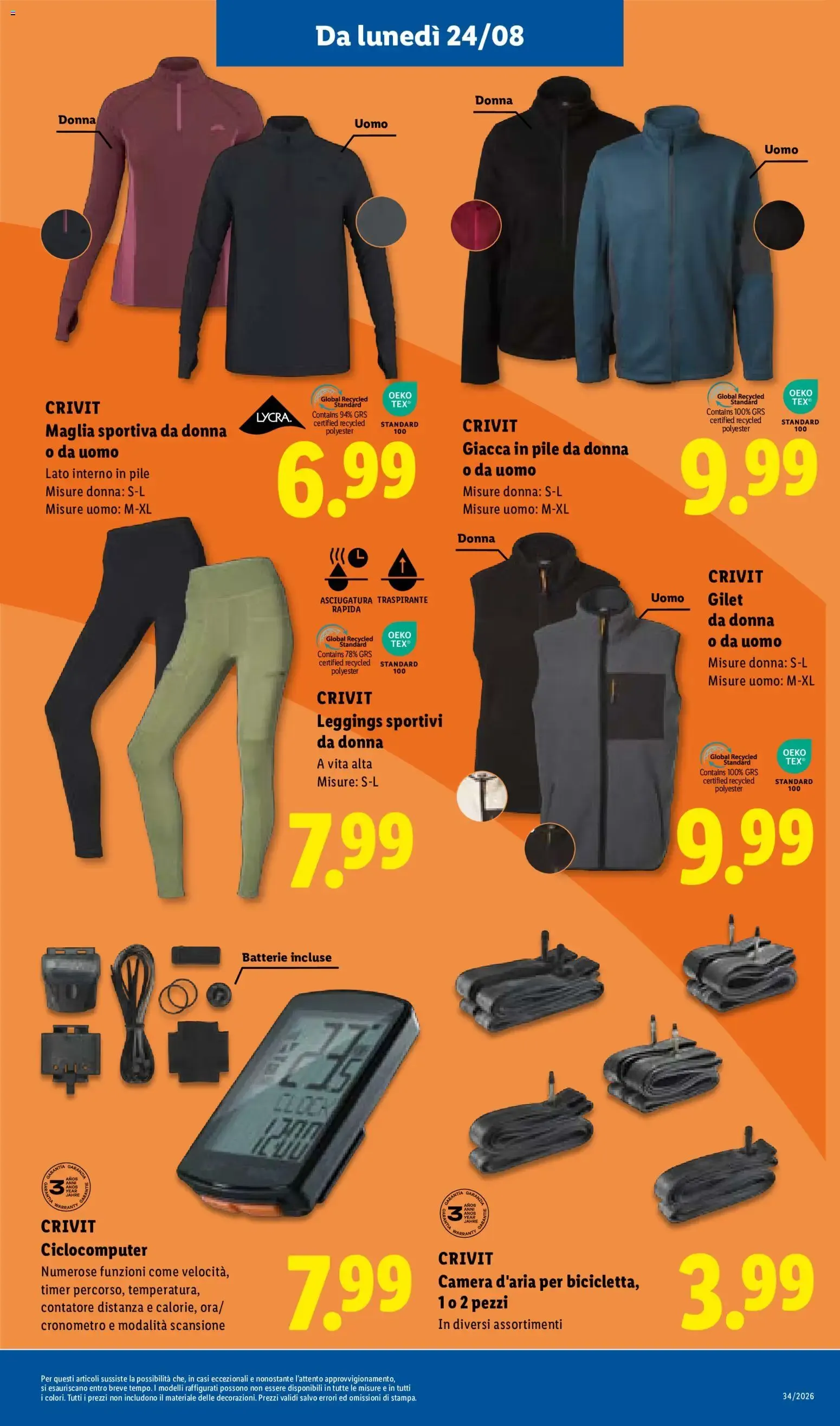 NUOVO LIDL volantino dal 20/08/2026 della prossima settimana da 20 agosto a 26 agosto di 2026 - Pagina del volantino 34