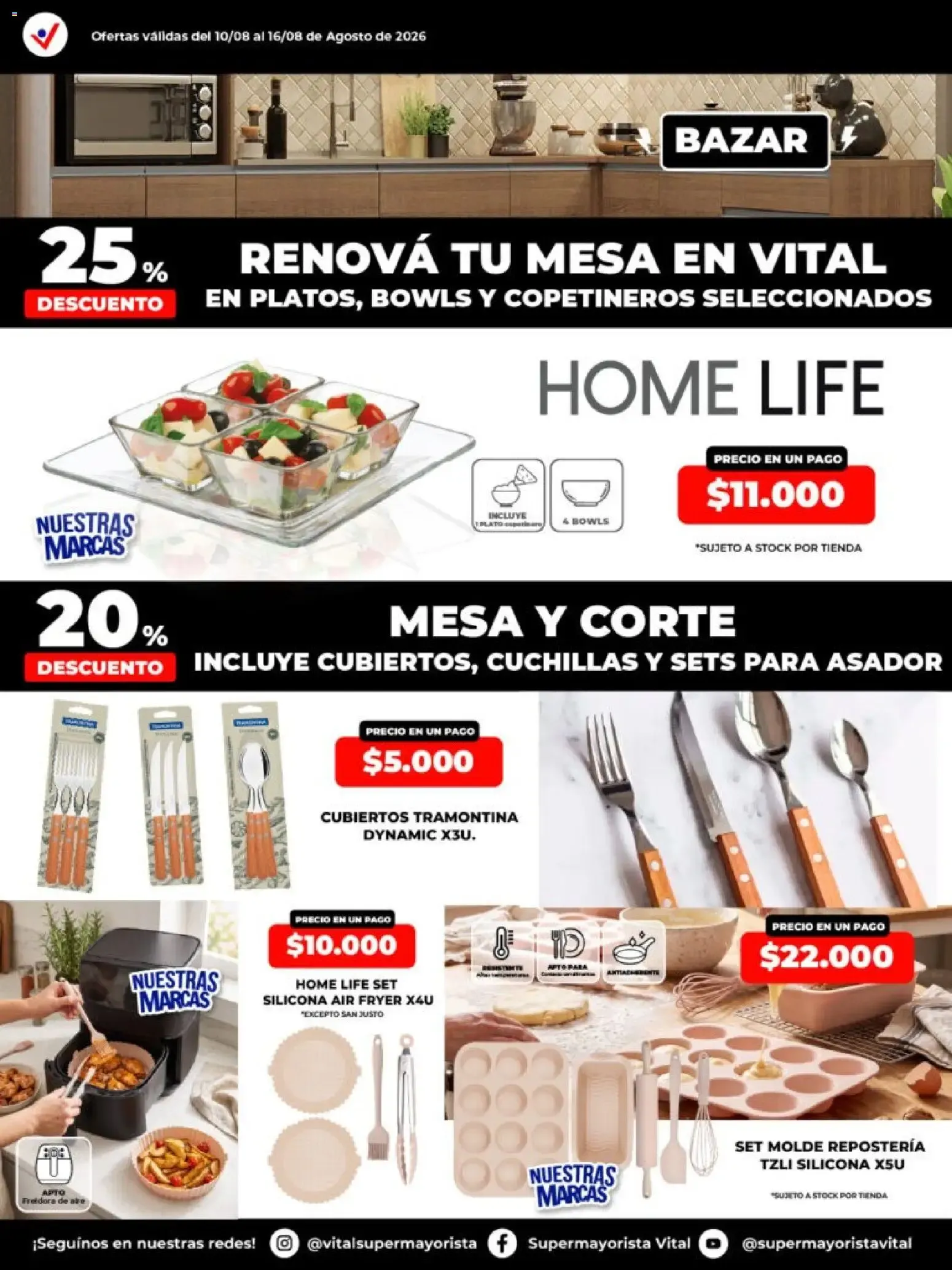 Ofertas de Vital - Especial de nonfood Santa Fe || del 10/08/2026 - 16/08/2026 || Catálogo 10 de agosto al 16 de agosto 2026 - Página 4 del catálogo