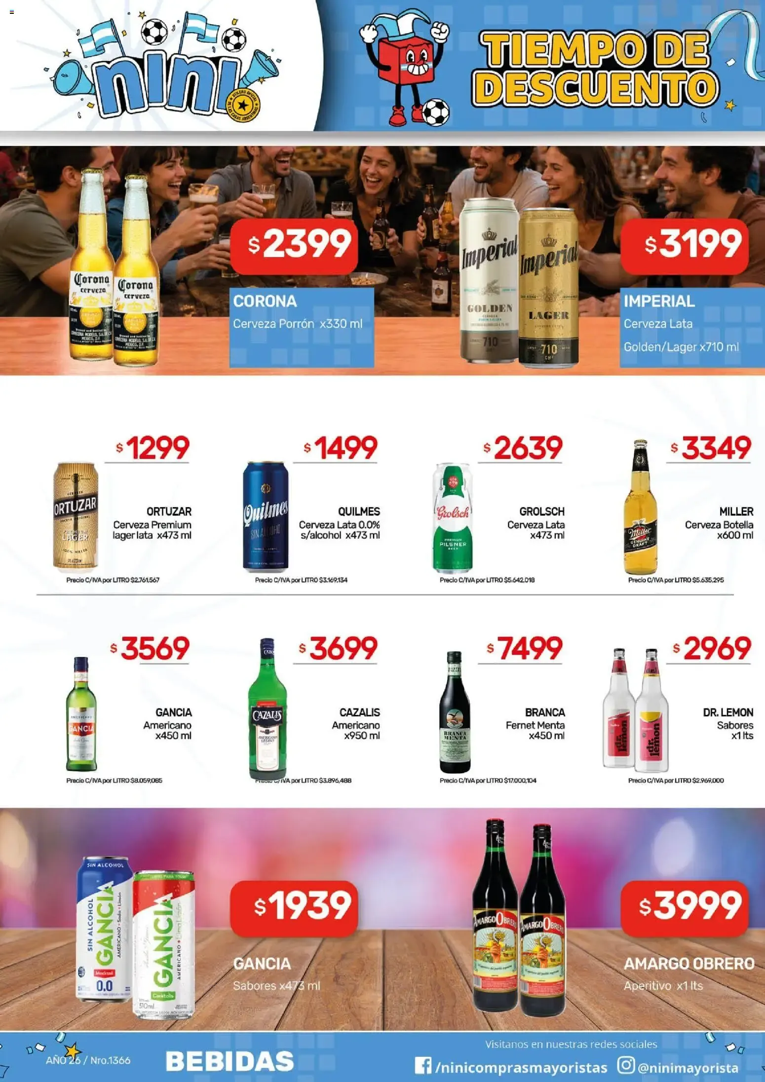 Ofertas de NINI Mayorista ofertas del 29/06/2026 - 05/07/2026 29 de junio al 5 de julio 2026 - Página 16 del catálogo
