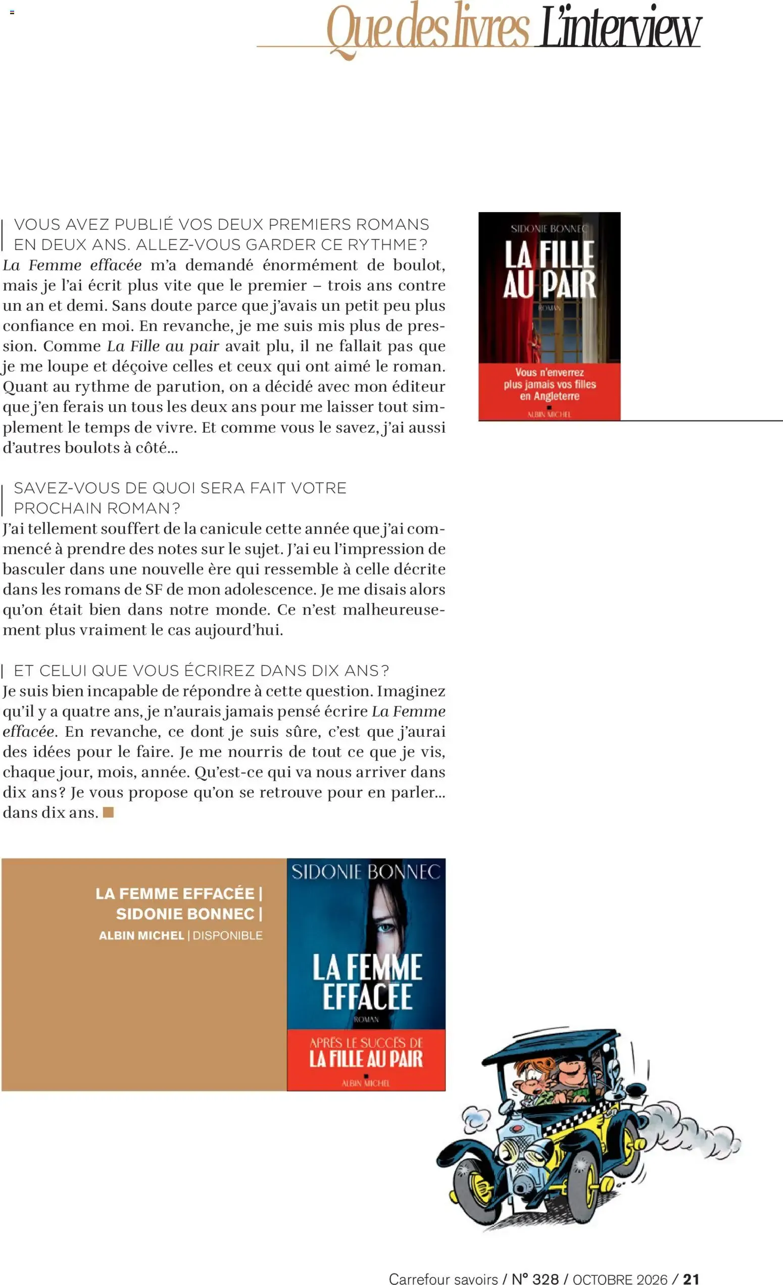 Carrefour savoirs du 1 octobre au 31 octobre 2026 - Catalogue page 1