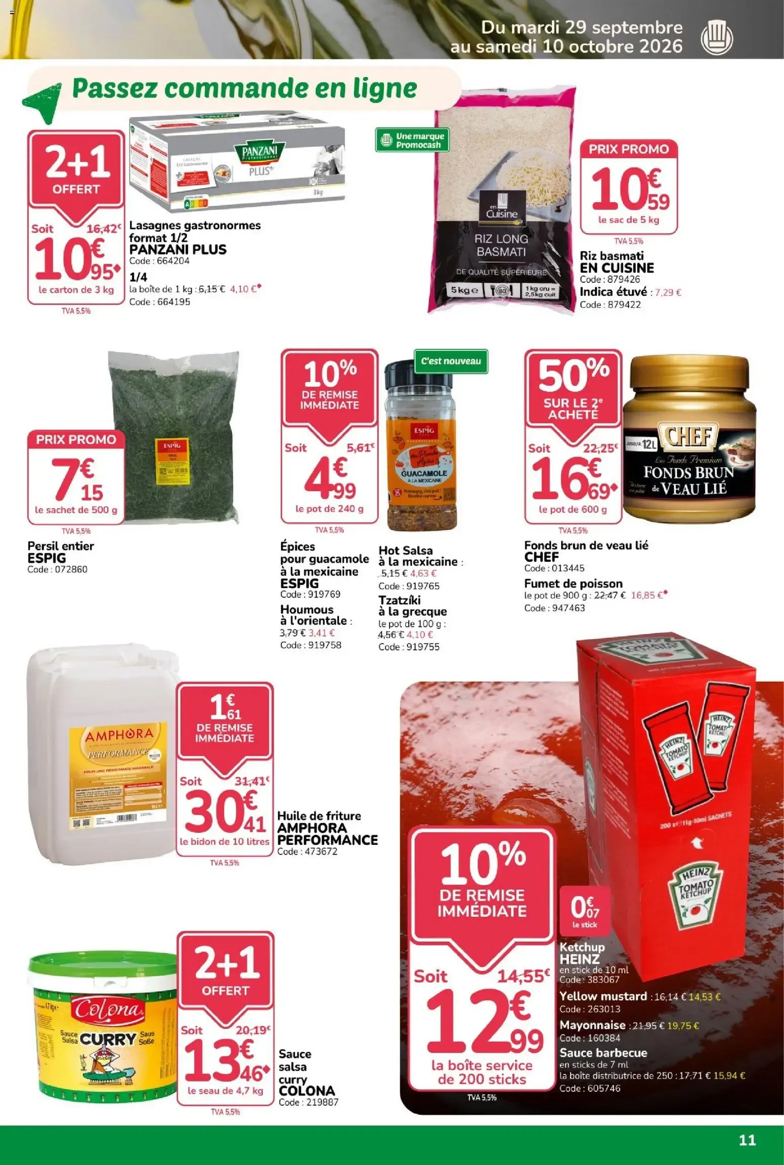 Promocash catalogue à partir du 29/09/2026 - promo en ligne du 29 septembre au 10 octobre 2026 - Catalogue page 11