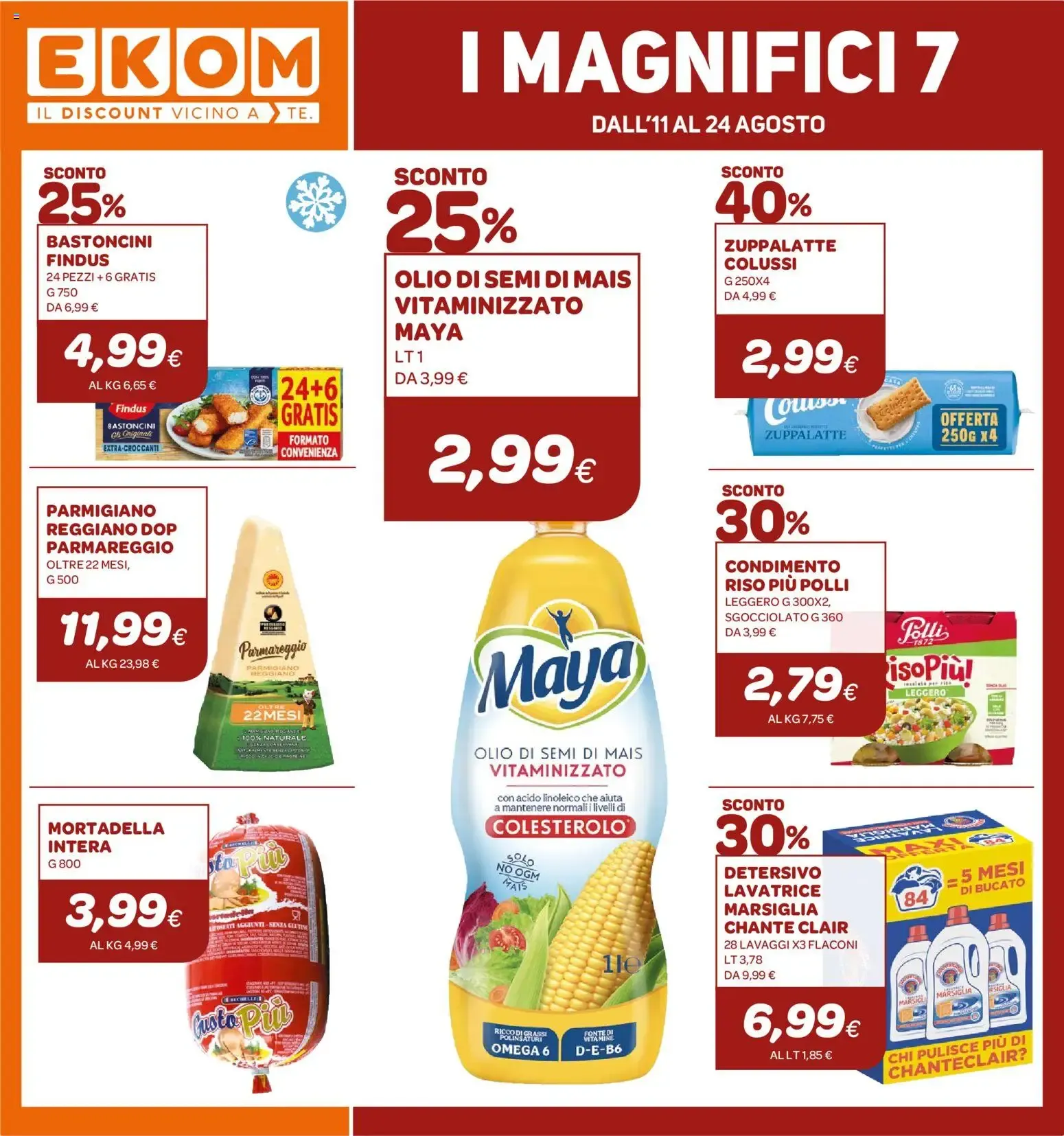 Ekom Sconti Fino al 40% da 11 agosto a 24 agosto di 2026 - Pagina del volantino 16