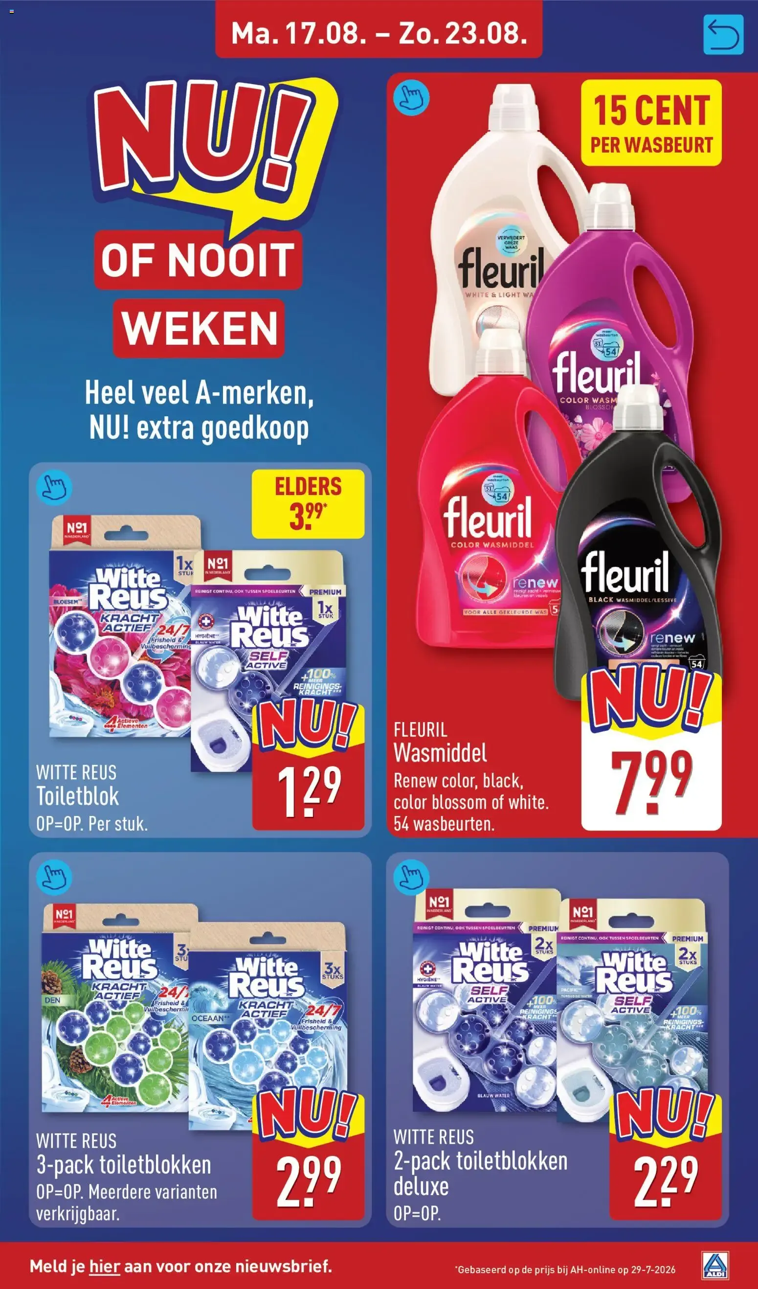 Aldi folder vanaf 17-08-2026 (volgende, deze week) van 17 augustus tot 23 augustus 2026 - Folder pagina 29