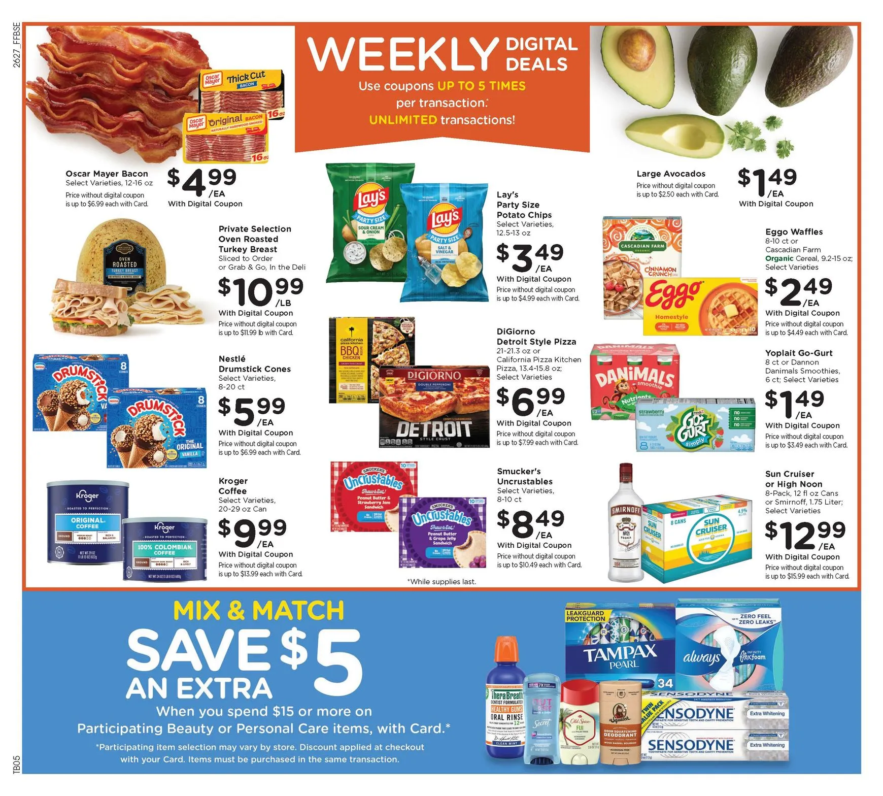 Weekly ad Current Fry's Food Stores leaflet valid from Wednesday 08/05/2026 to Tuesday 08/11/2026 from August 5 to August 11 2026 - Page 3