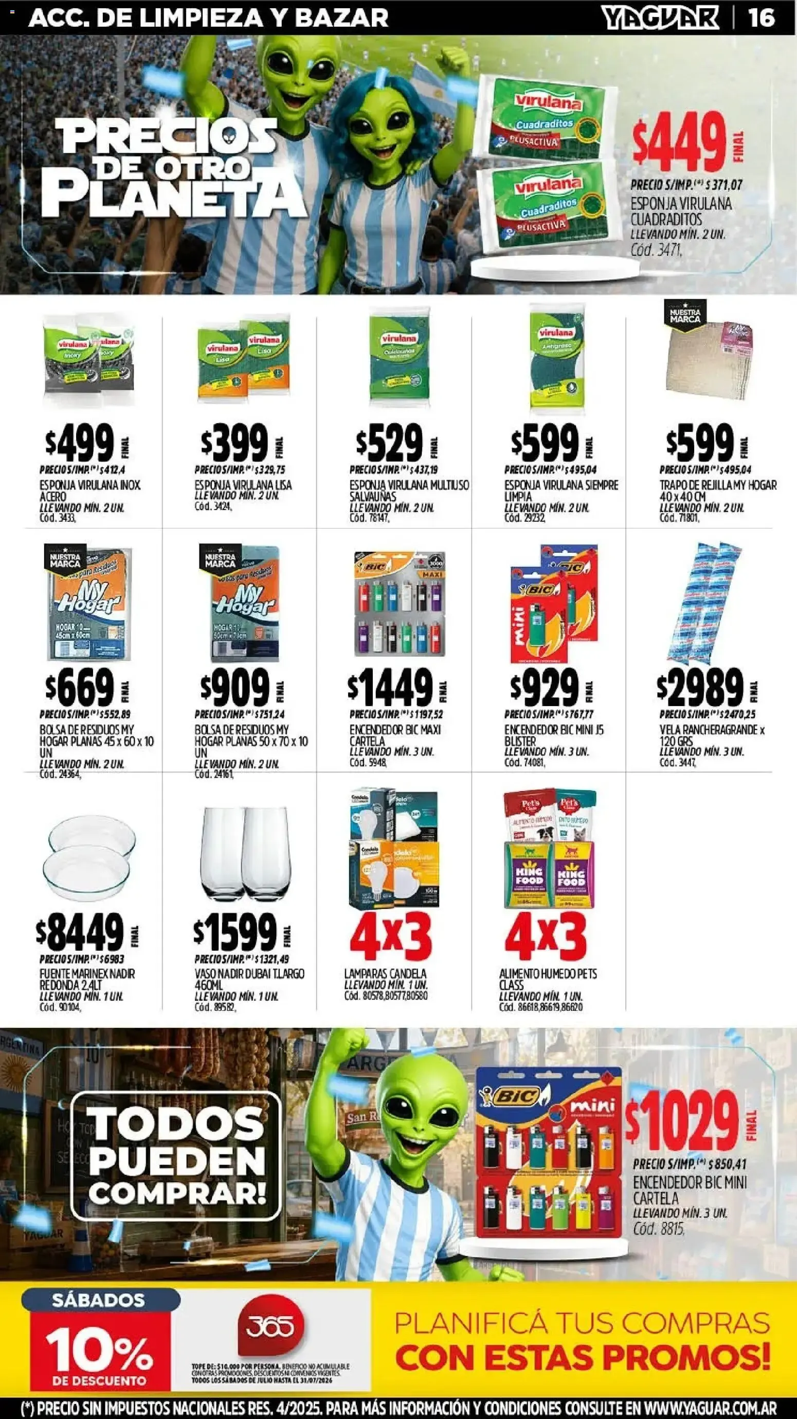 Ofertas de Yaguar catálogo del 13/07/2026 - 19/07/2026 13 de julio al 19 de julio 2026 - Página 17 del catálogo