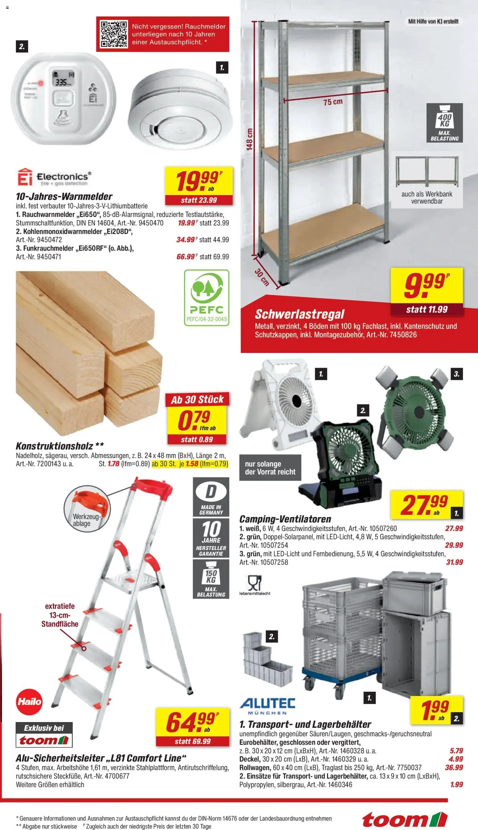 Toom Baumarkt Prospekt (ab 01.08.2026) zum Blättern von 1. August bis 7. August 2026 - Prospekt seite 7