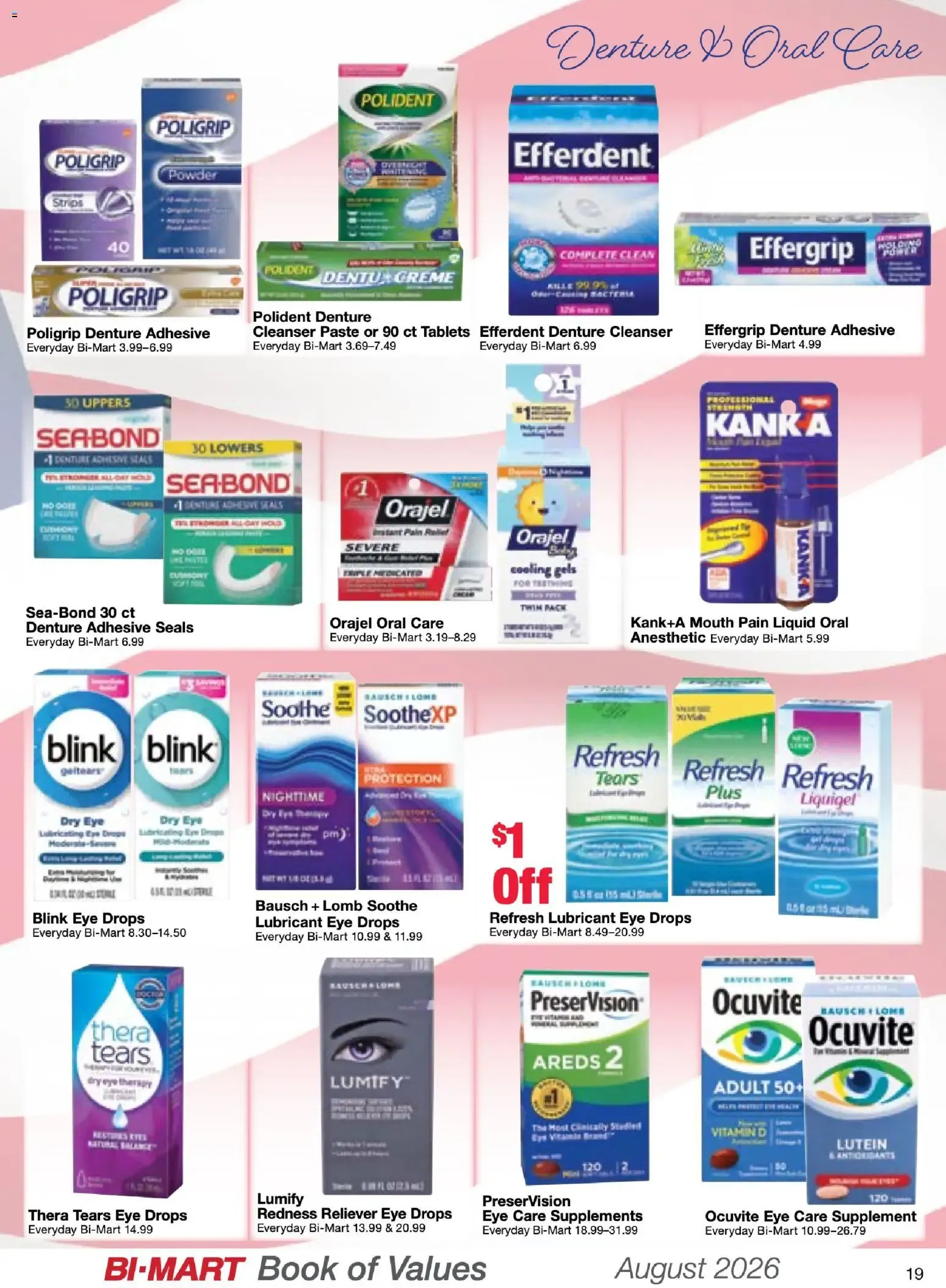 Weekly ad BI-MART Book of Values from August 1 to August 31 2026 - Page 20