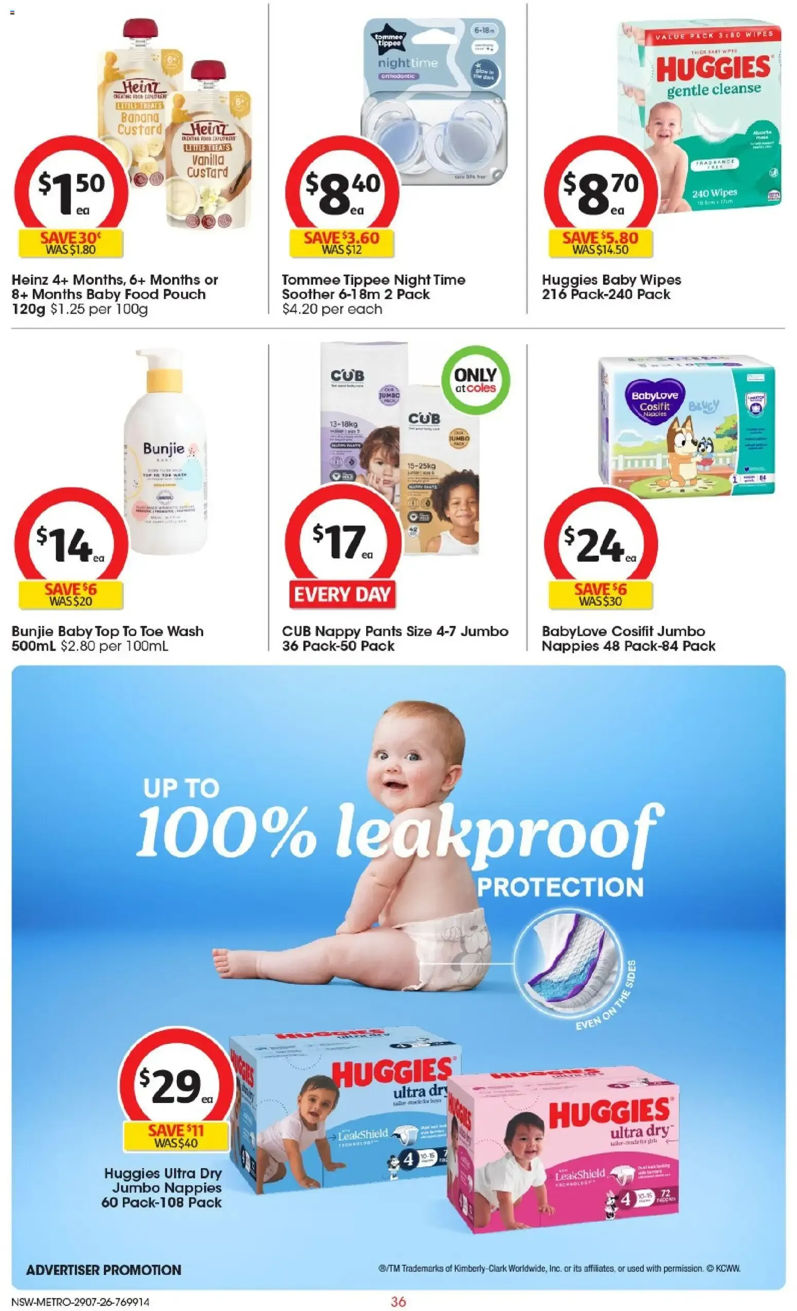 Coles catalogue valid from 29/07/2026 > Online Australia - Catalogue valid from 29 July to 4 August 2026 - page 36