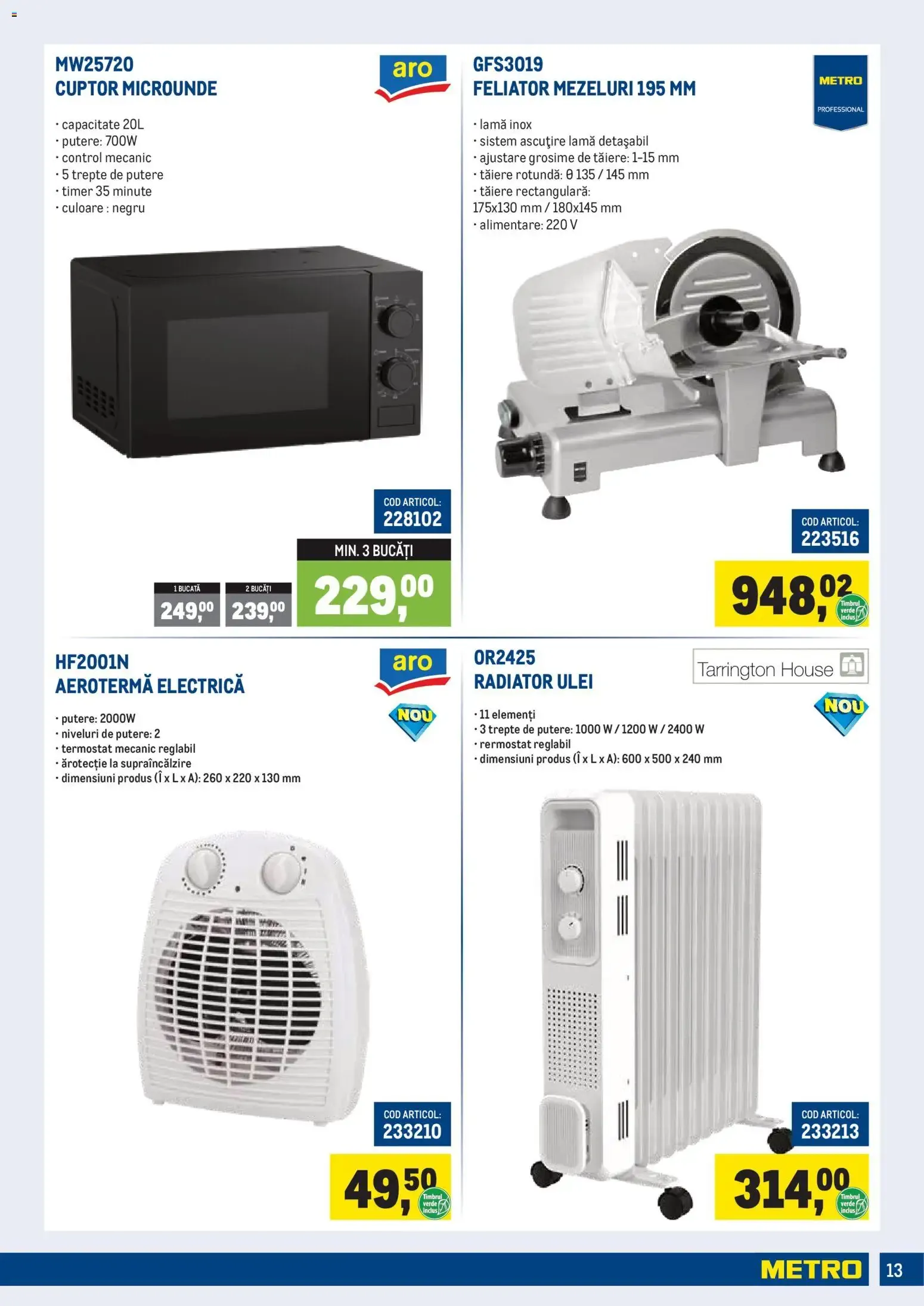 Catalog Metro Catalog Echipamente pentru magazinul tău - Oferta 01.10.2026 - 04.01.2027 de la 1 octombrie până la 4 ianuarie 2027 - Revista Pagina 13
