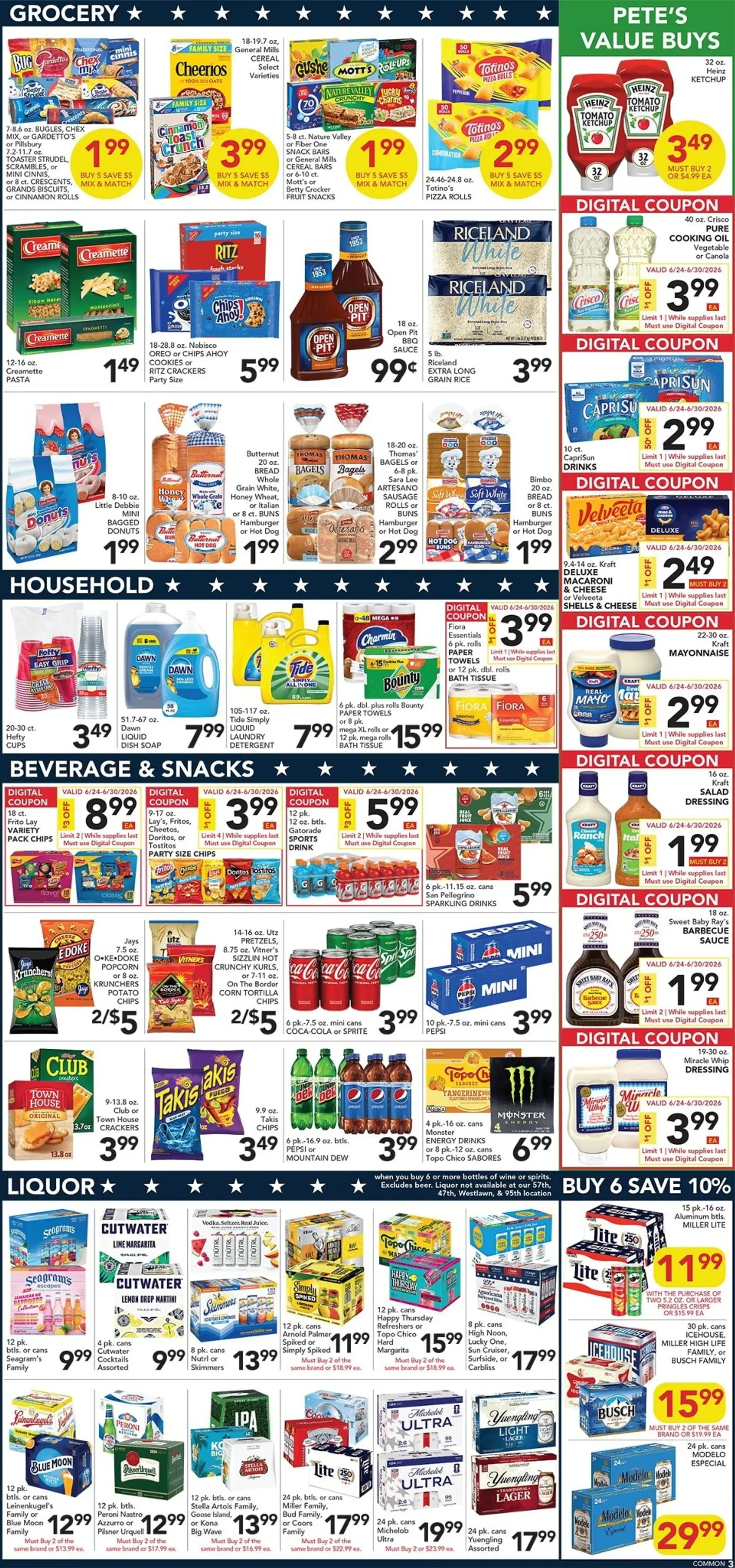 Weekly ad Current Pete's Fresh Market - Bridgeview leaflet valid from Wednesday 06/24/2026 to Tuesday 06/30/2026 from June 24 to June 30 2026 - Page 3