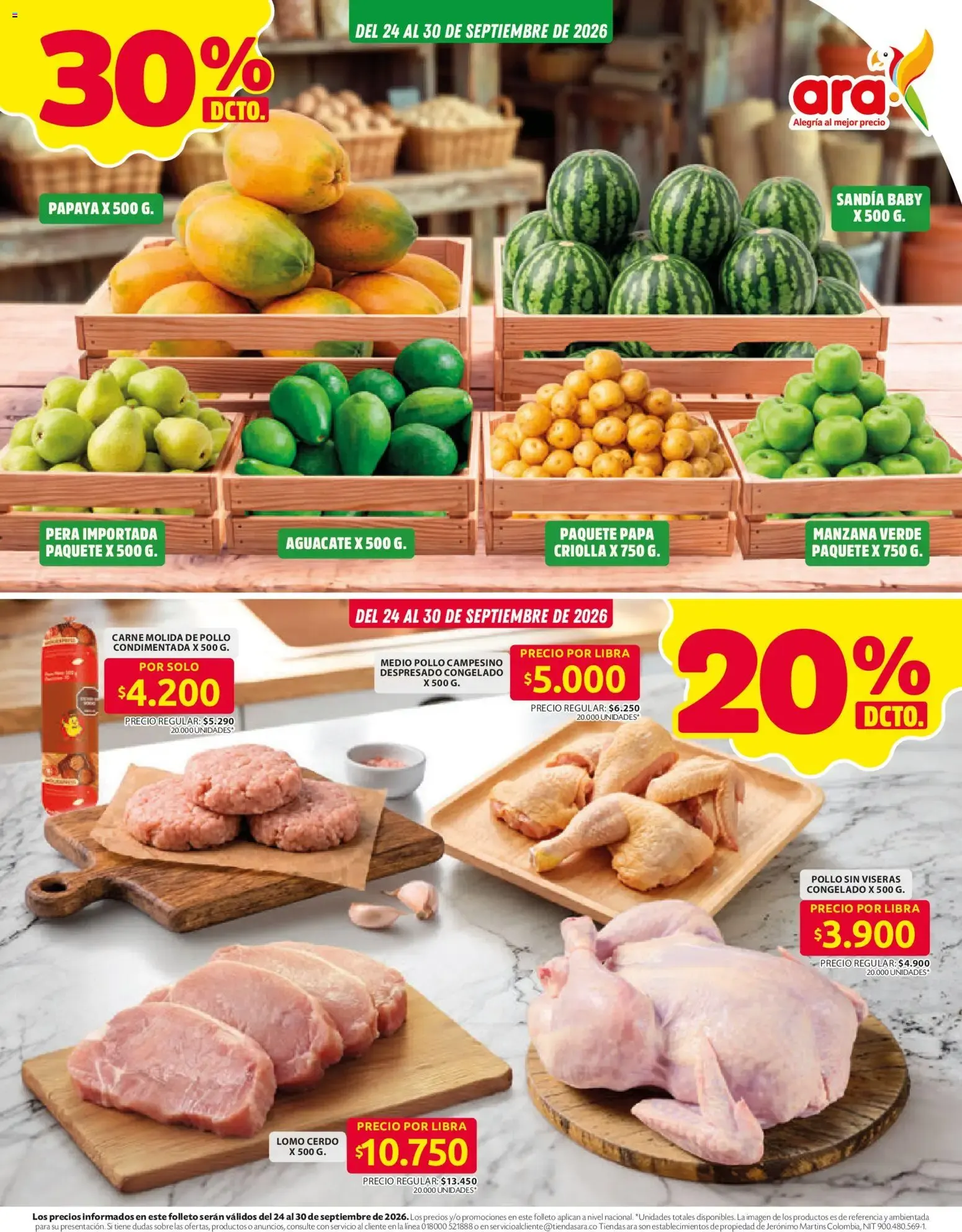 Catalogo de Tiendas ARA - Los Precios Más Bajos 24 de septiembre al 30 de septiembre 2026 - Pag 2