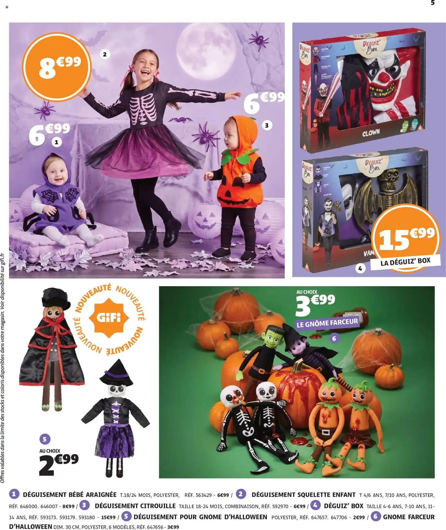 GiFi Halloween du 13 octobre au 26 octobre 2026 - Catalogue page 5