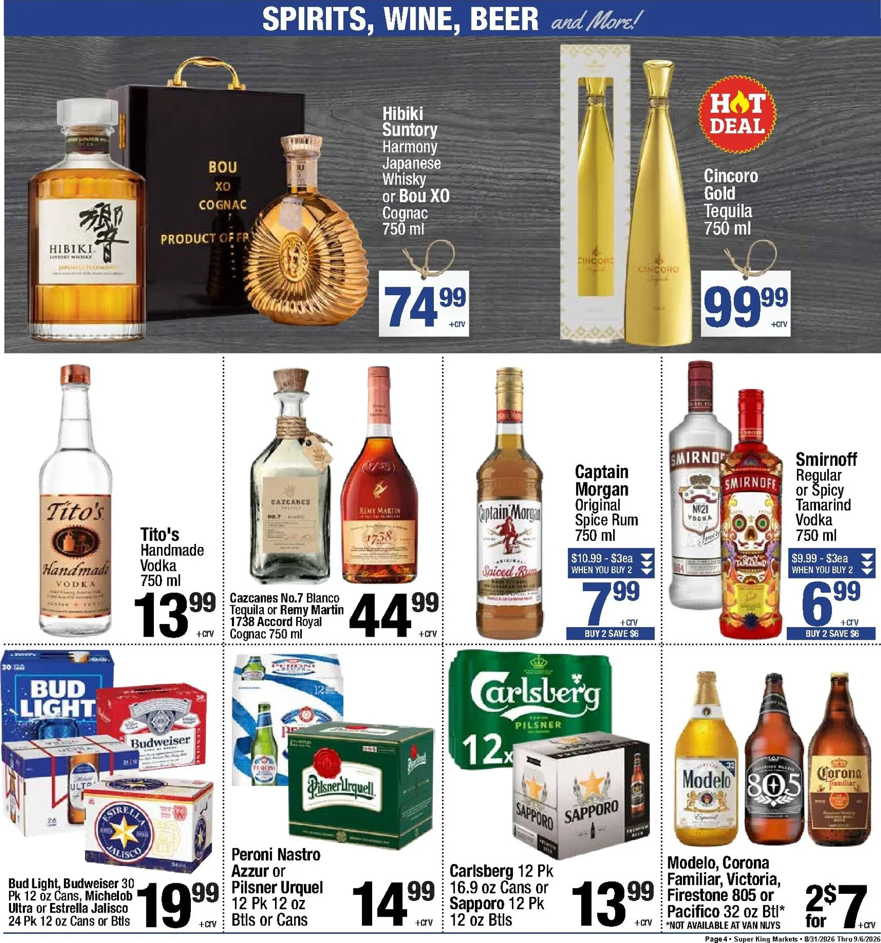 Weekly ad Current Super King leaflet valid from Monday 08/31/2026 to Sunday 09/06/2026 from August 31 to September 6 2026 - Page 5