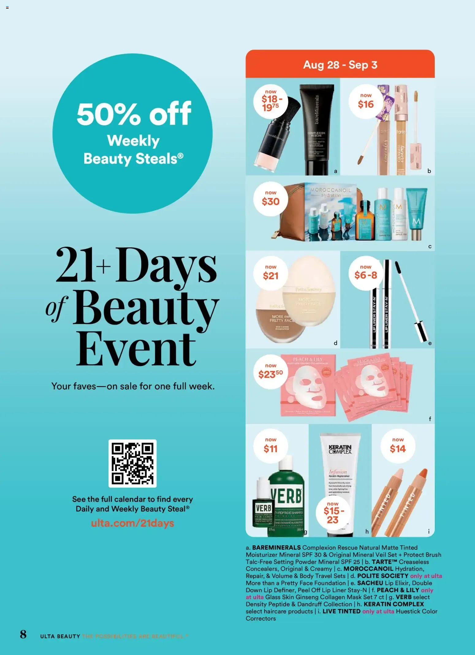 Weekly ad Ulta Beauty: 21+ Days of Beauty Event from August 28 to September 17 2026 - Page 8