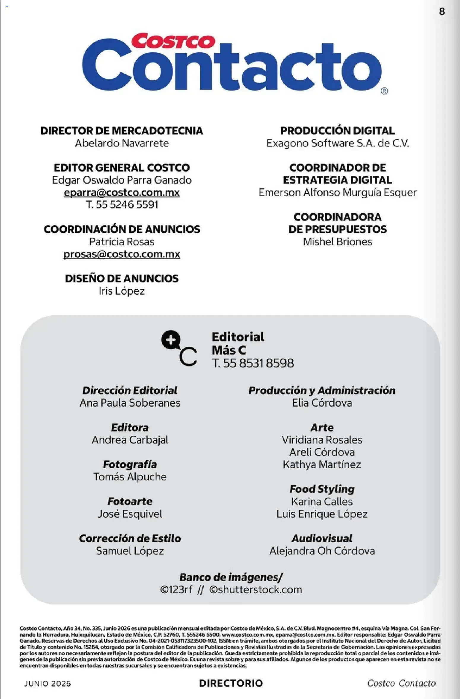 Catálogo de COSTCO Contacto: México en la cancha 1 de junio al 30 de junio 2026 - Pagina 8