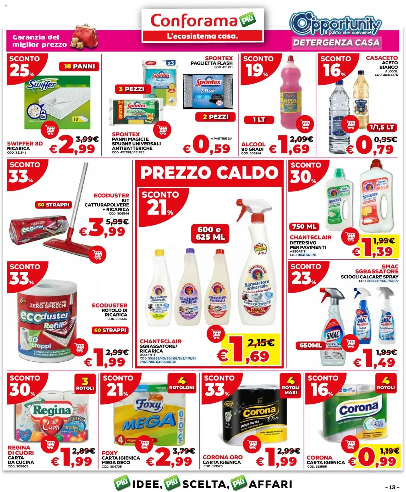 Conforama: Sconti Caldi per l'Estate da 2 luglio a 26 luglio di 2026 - Pagina del volantino 13