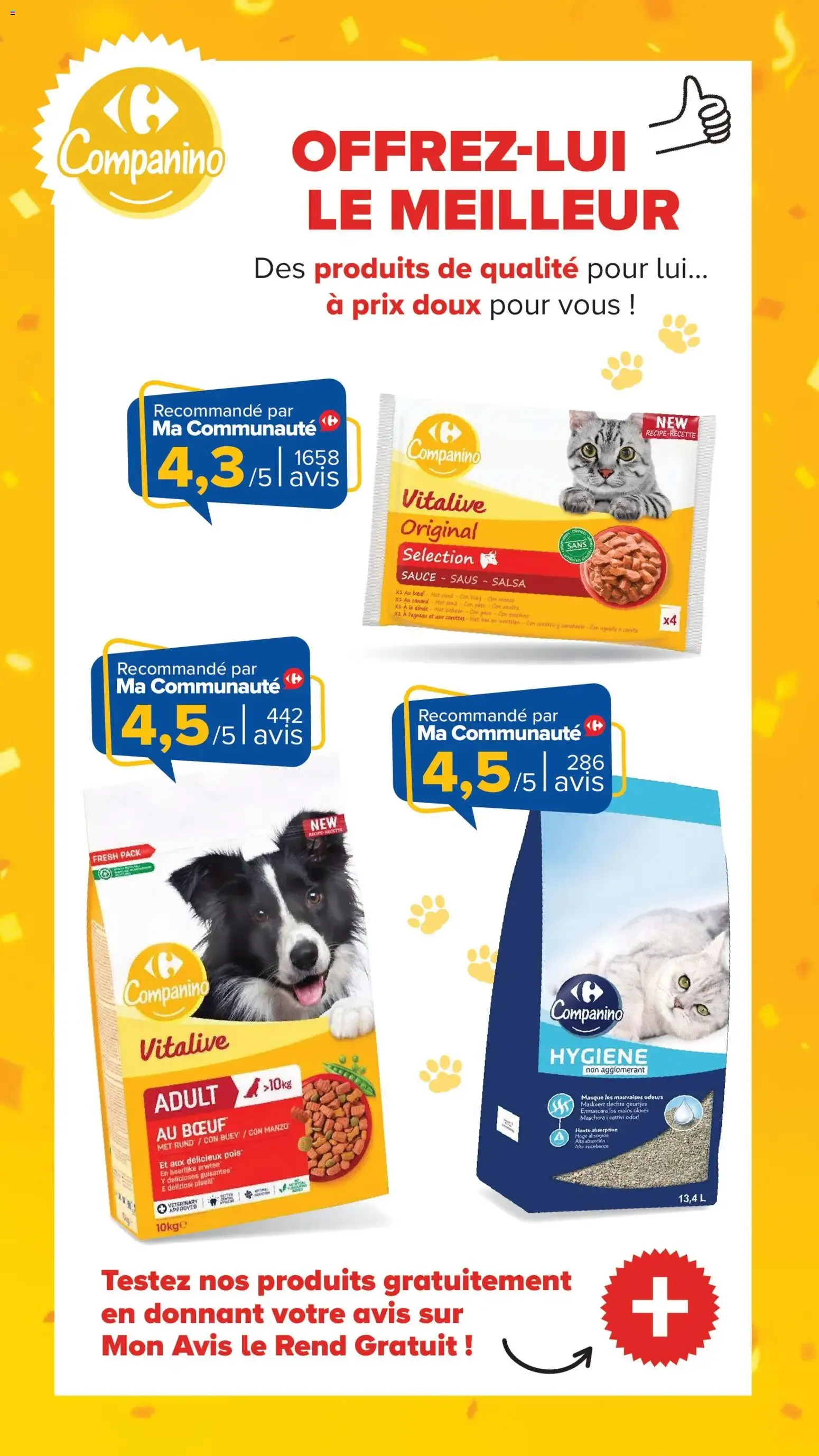 Carrefour Market Découvrez la marque carrefour companino à partir du 04/08/2026 - promo en ligne du 4 août au 7 septembre 2026 - Catalogue page 6