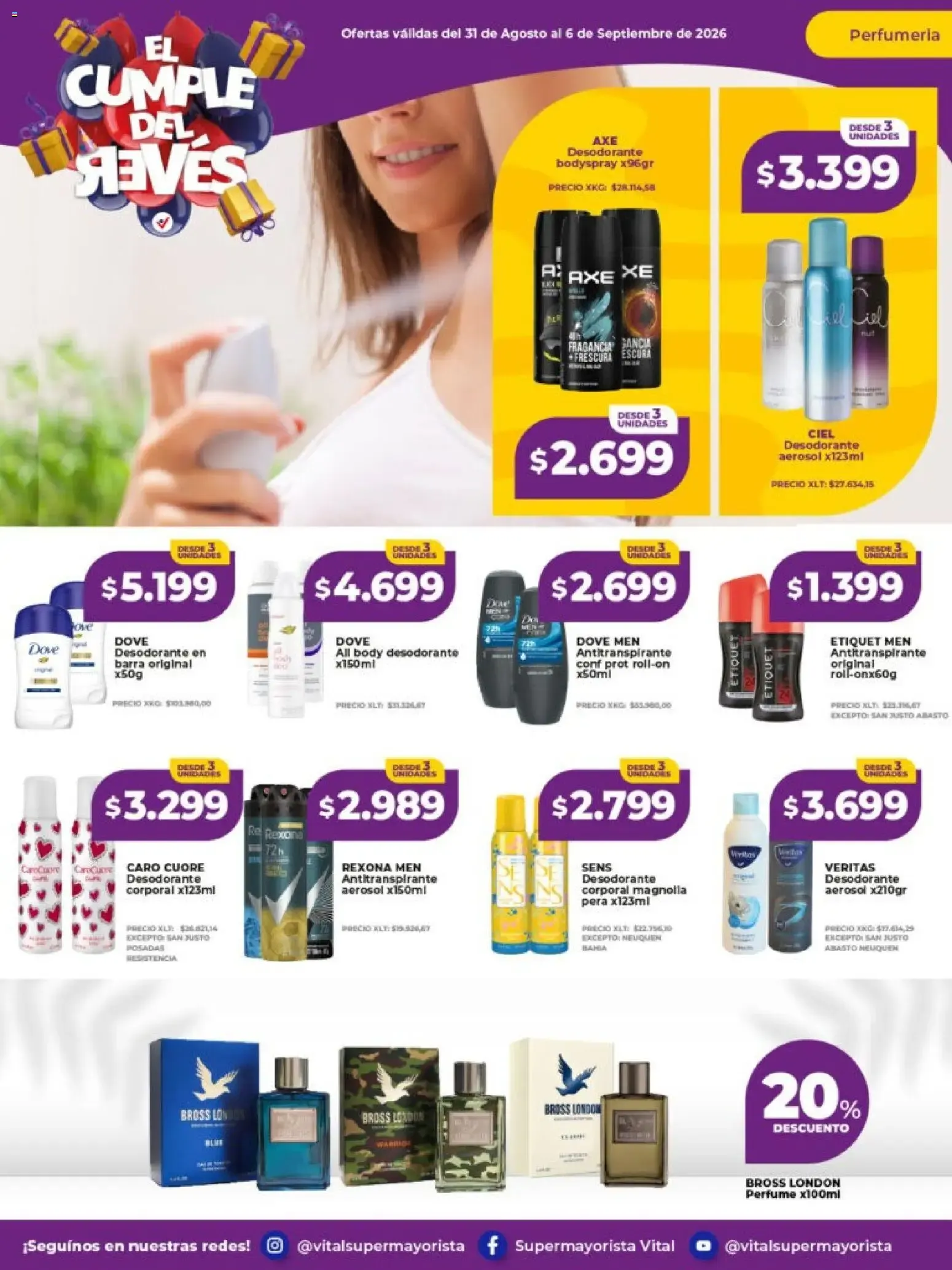 Ofertas de Vital - El Cumple del Reves 31 de agosto al 6 de septiembre 2026 - Página 3 del catálogo