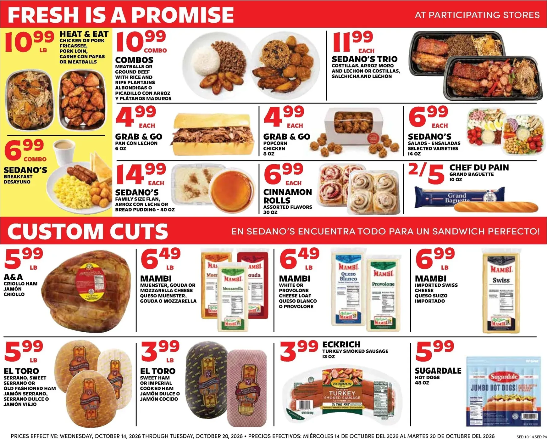 Weekly ad Sedano's Weekly Specials from October 14 to October 20 2026 - Page 4