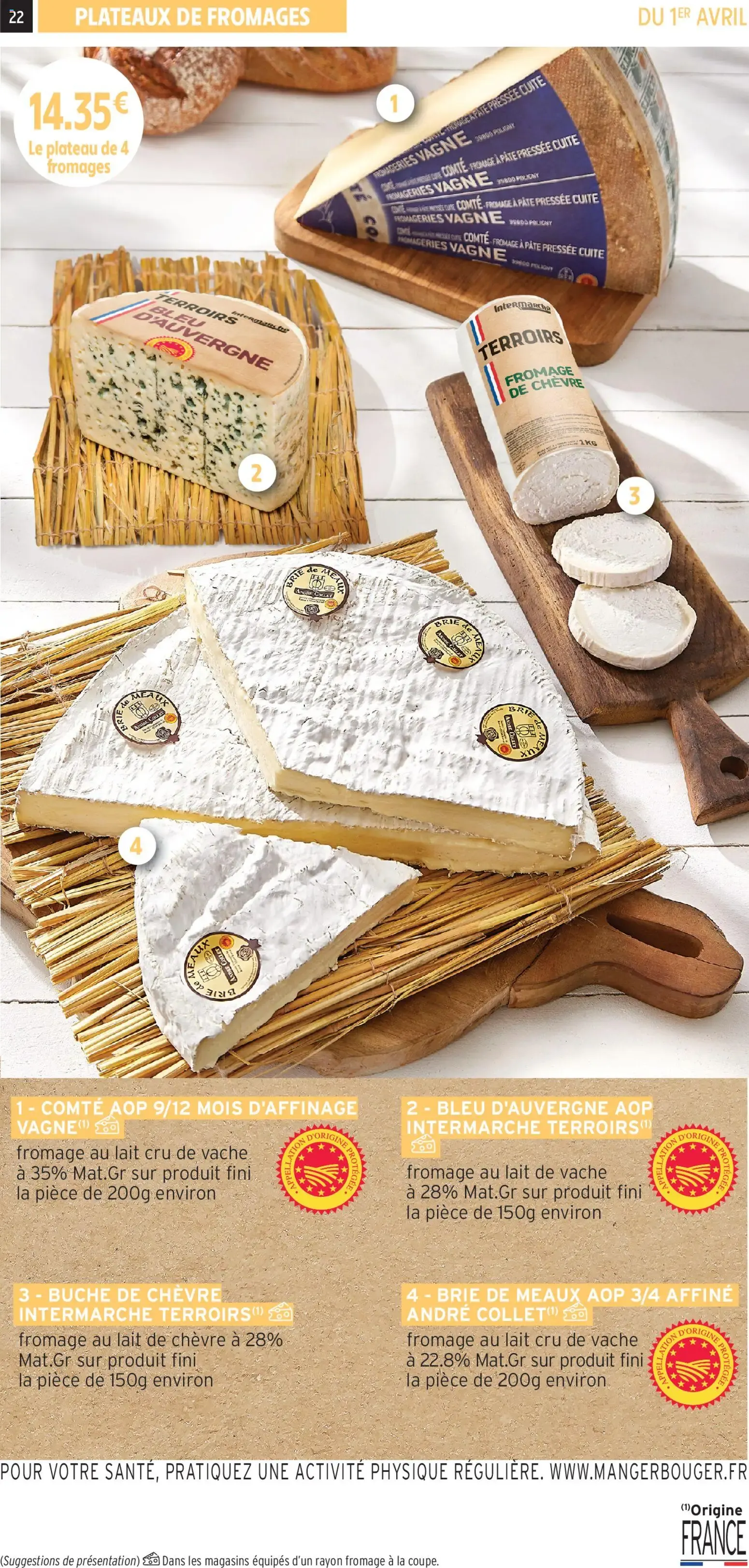 Intermarché - Les menus traiteur printemps/été à partir du 01/04/2026 - promo en ligne du 1 avril au 5 octobre 2026 - Catalogue page 22