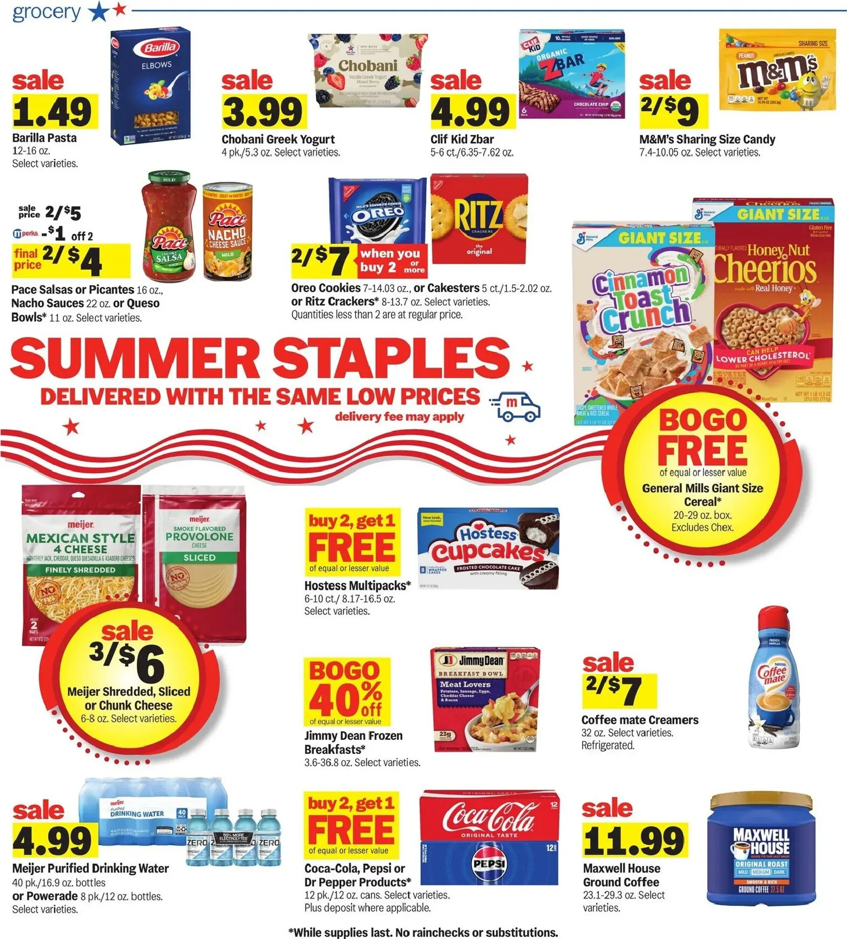Weekly ad Current Meijer leaflet valid from Wednesday 08/05/2026 to Tuesday 08/11/2026 from August 5 to August 11 2026 - Page 4