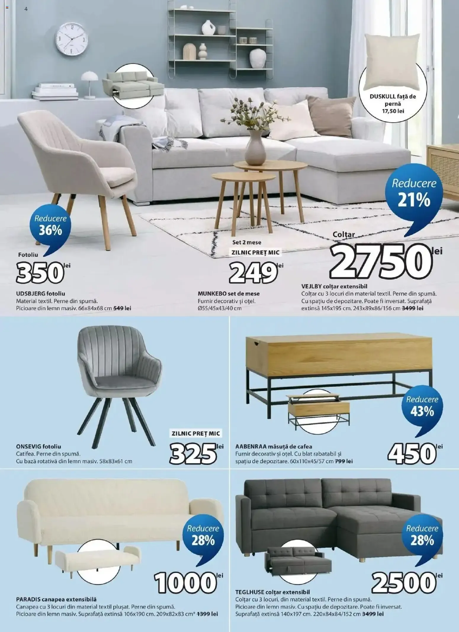 Catalog JYSK Catalog actual - Oferta 24.09.2026 - 24.10.2026 de la 24 septembrie până la 23 octombrie 2026 - Revista Pagina 4