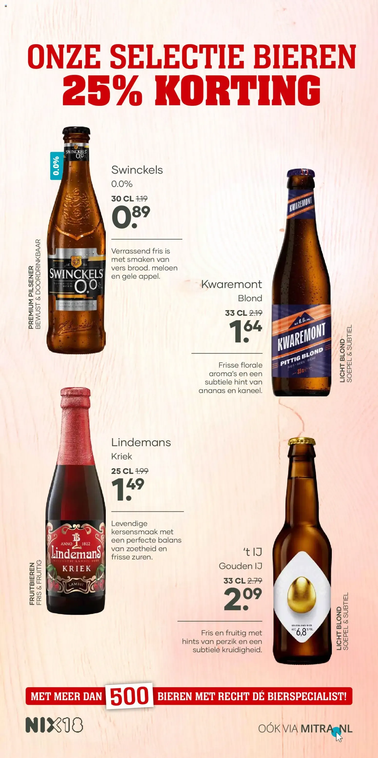 Mitra - Liters met 25% korting op sterke drank van 22 juni tot 5 juli 2026 - Folder pagina 13