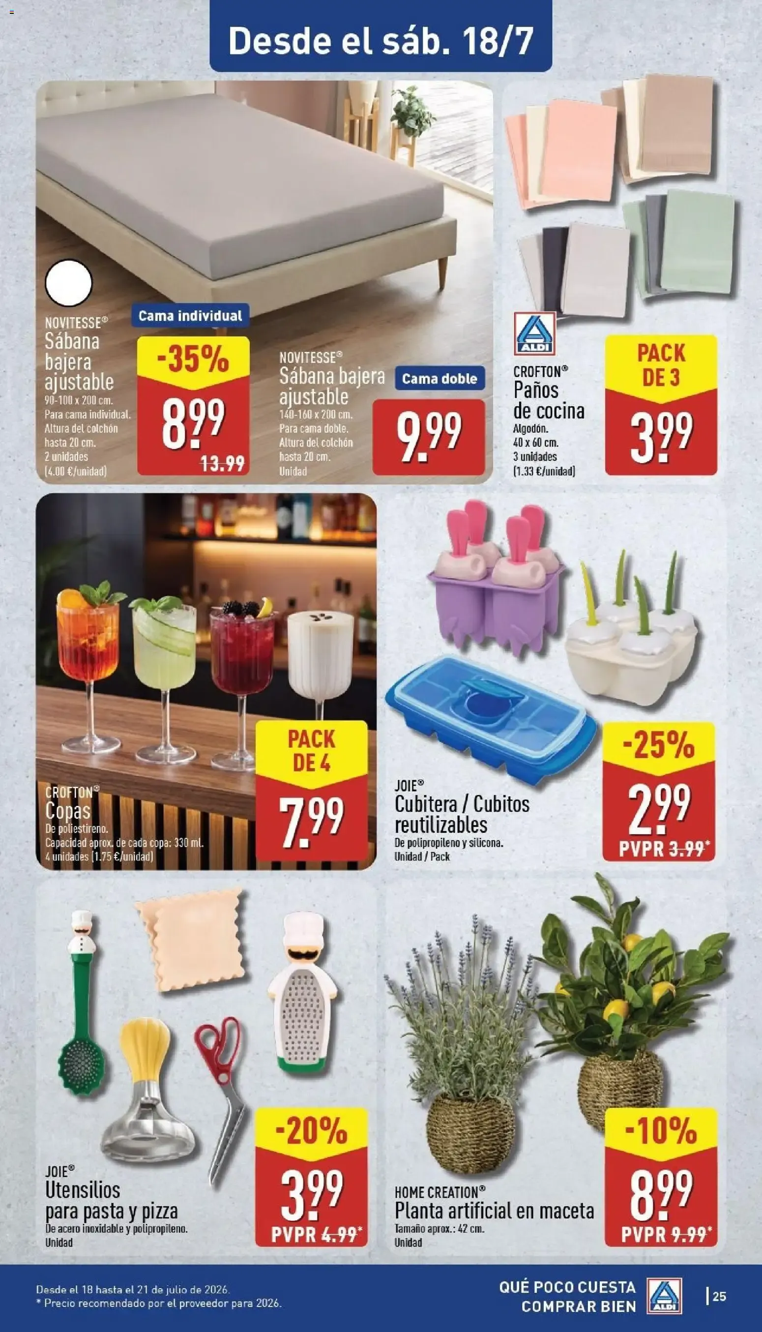 Catálogo de Aldi | 4 Años en Canarias 13 de julio al 19 de julio 2026 - Página 25
