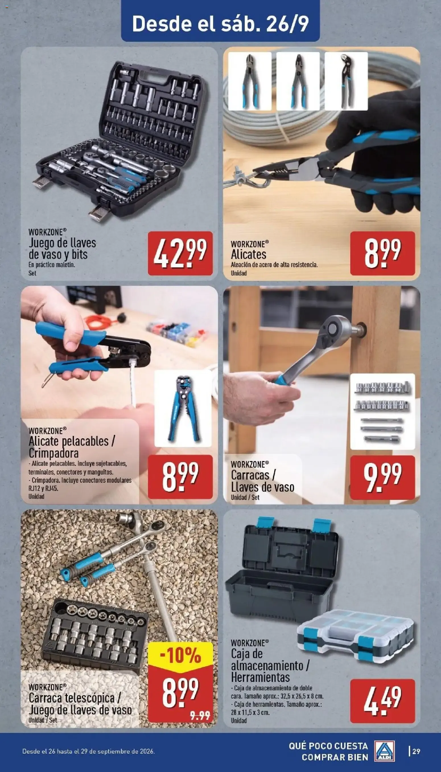 Catálogo de Aldi folleto Canarias del 21/09/2026 | Catálogo 21 de septiembre al 27 de septiembre 2026 - Página 29