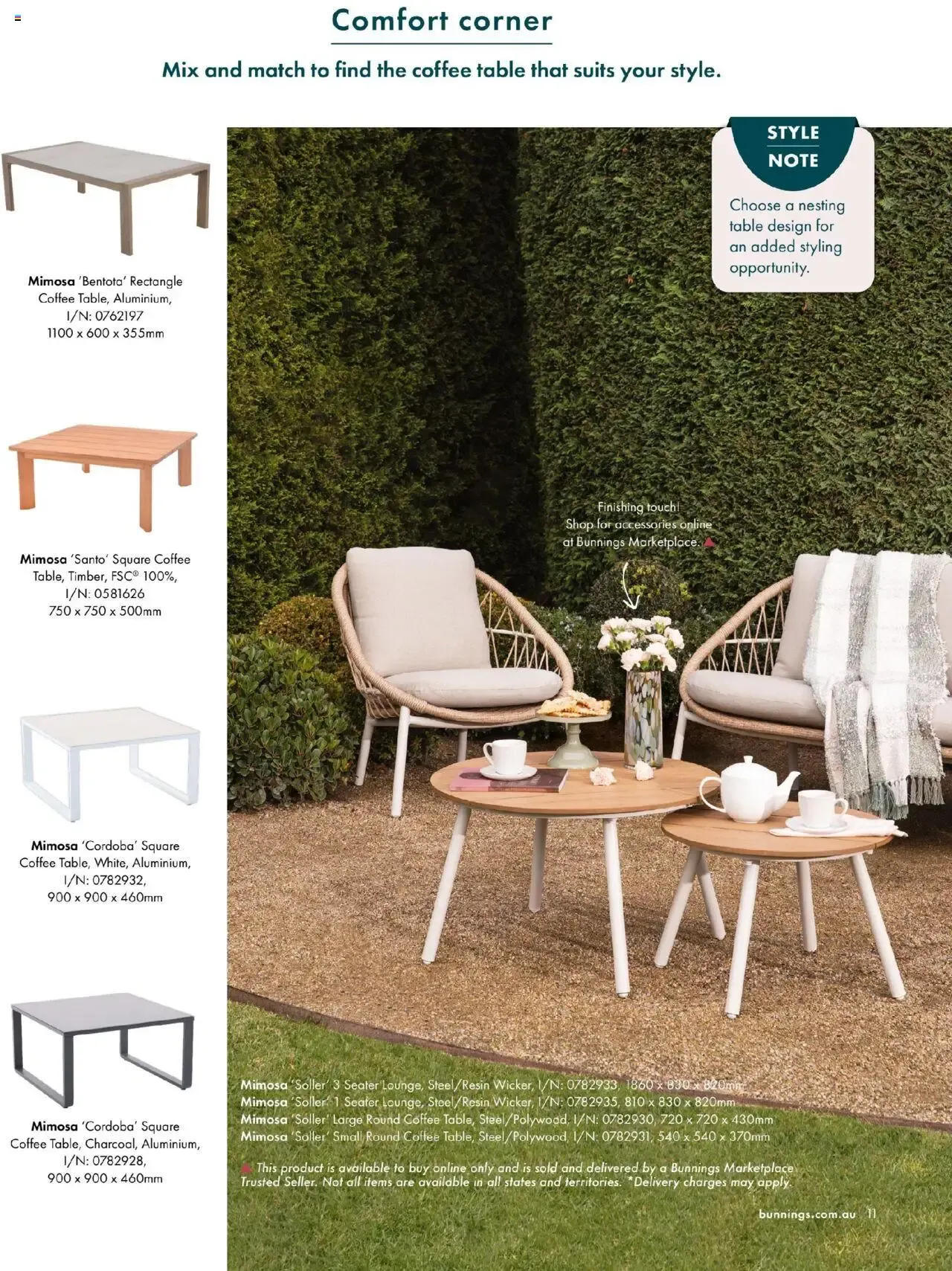 Bunnings Warehouse Outdoor Style Guide - Catalogue valid from 25 August to 25 August 2026 - page 11