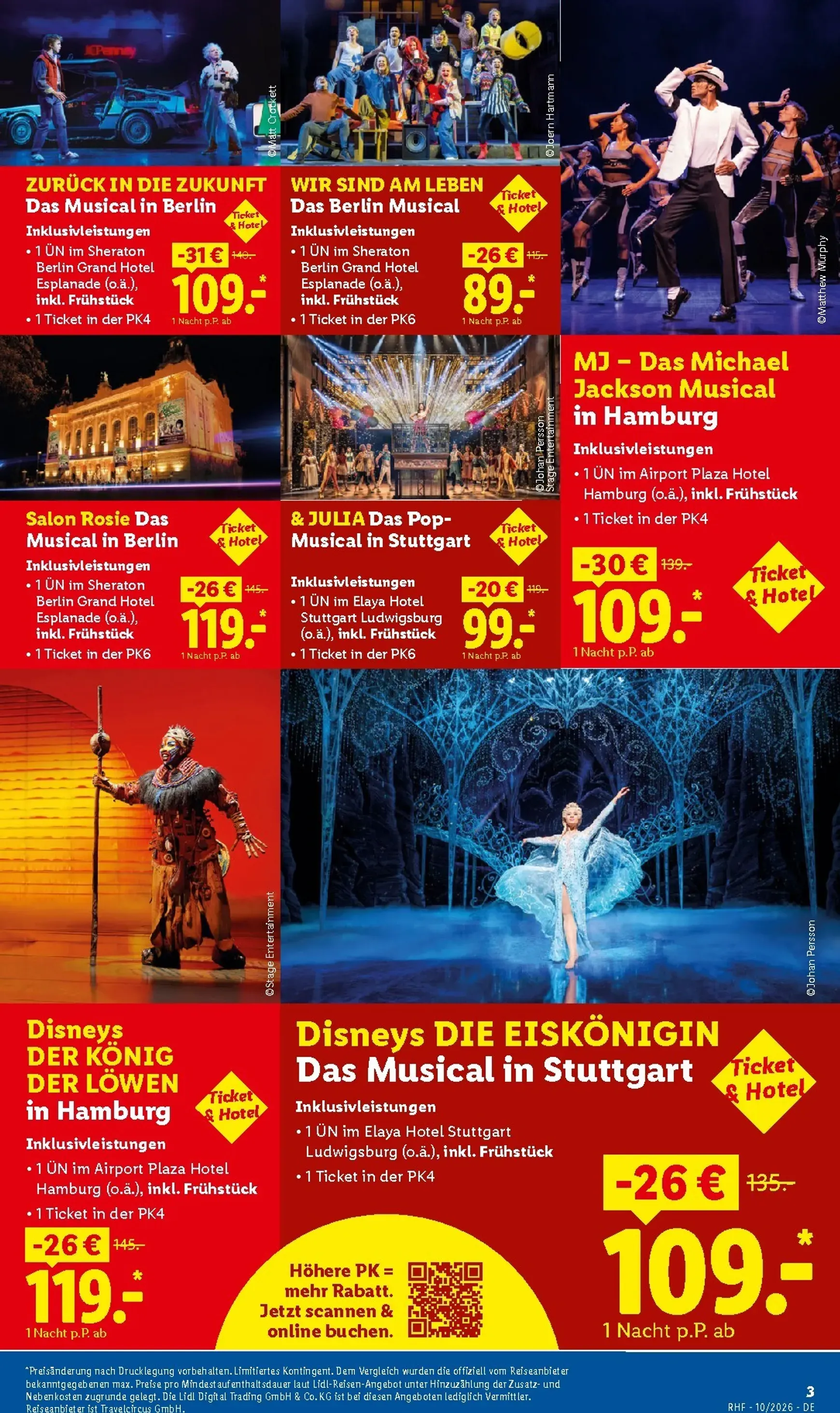 Lidl - Reise-Highlights Prospekt – von Mittwoch 30.09.2026 bis Samstag 31.10.2026 von 30. September bis 31. Oktober 2026 - Prospekt seite 3