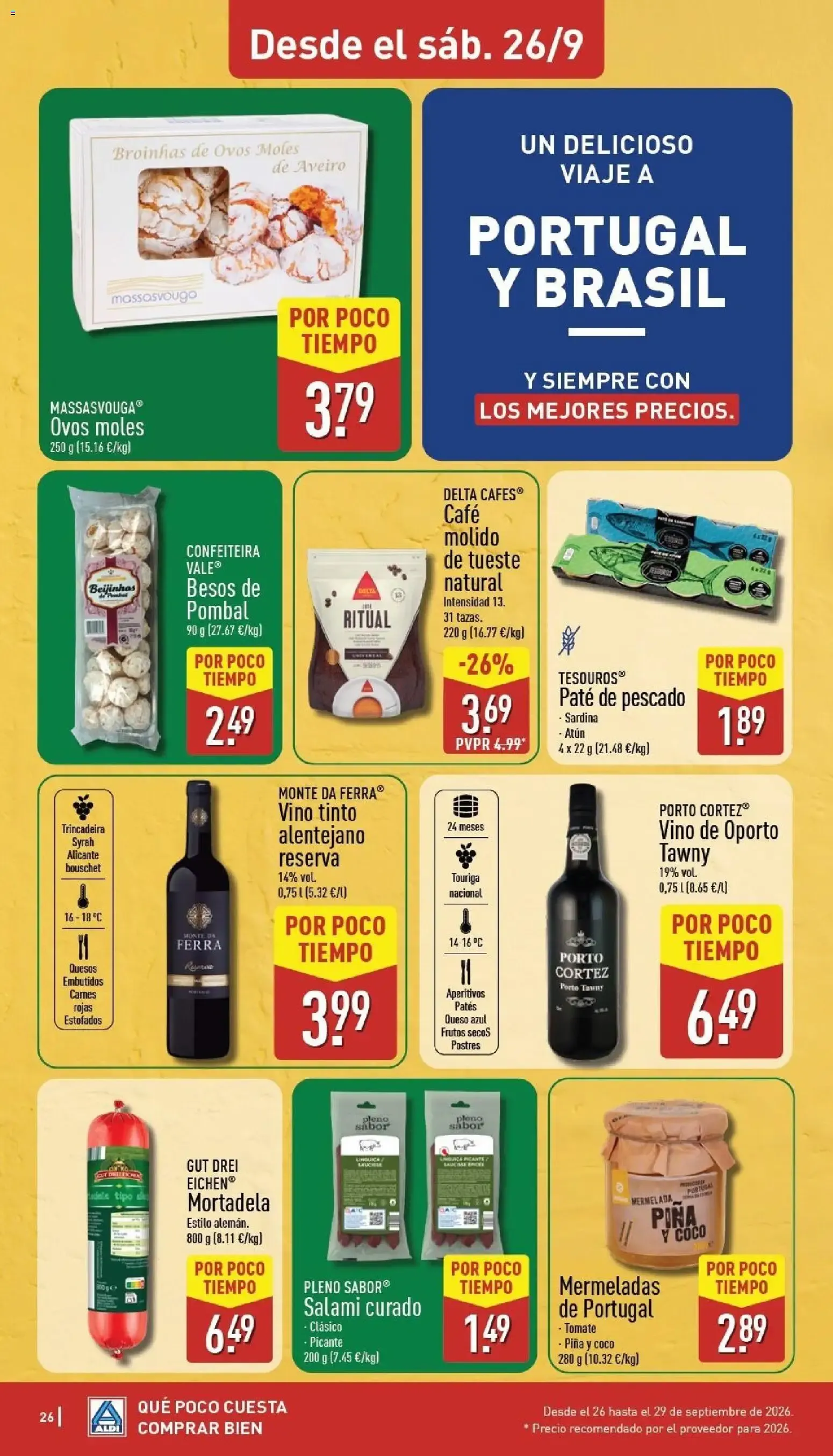 Catálogo de Aldi: Ahorra más de 2.400€ al año 21 de septiembre al 27 de septiembre 2026 - Página 26