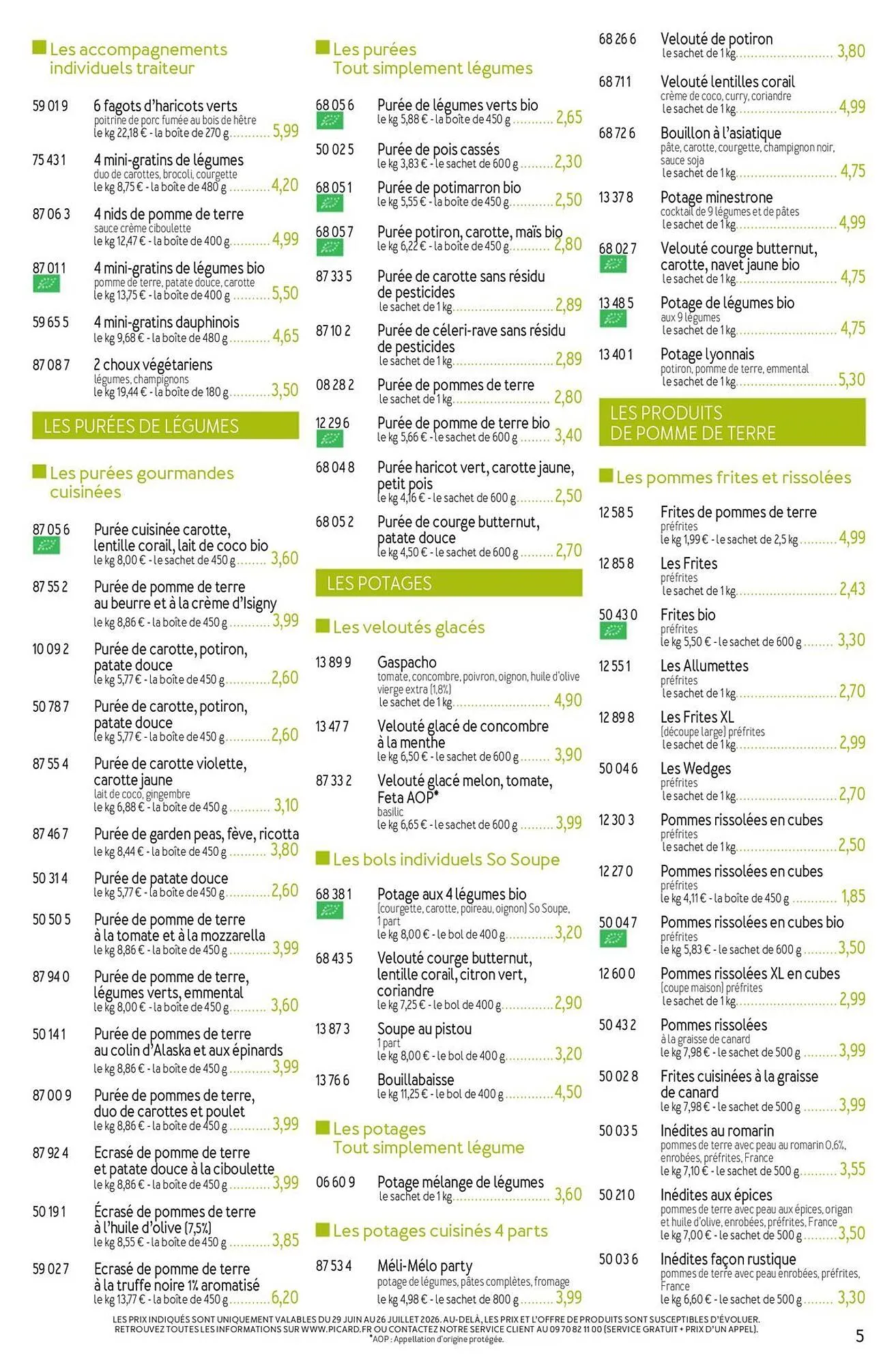 Picard Catalogue Du 29/06/2026 au 13/09/2026 du 29 juin au 13 septembre 2026 - Catalogue page 5