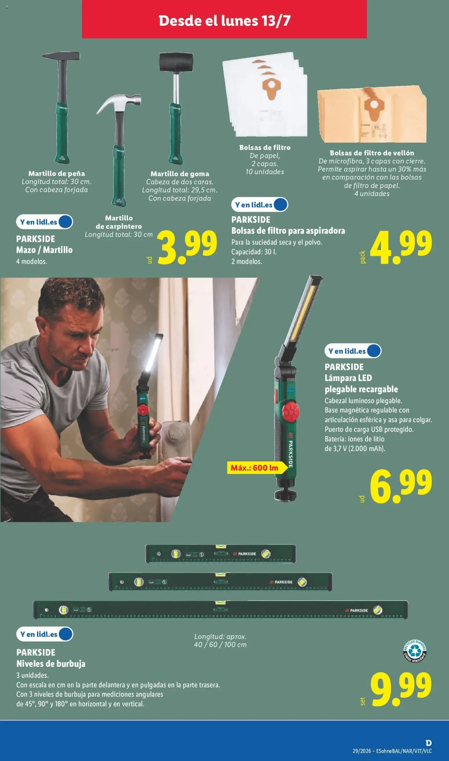 Catálogo de Lidl folleto de bazar del 13/07/2026 | Ofertas 13 de julio al 19 de julio 2026 - Página 15