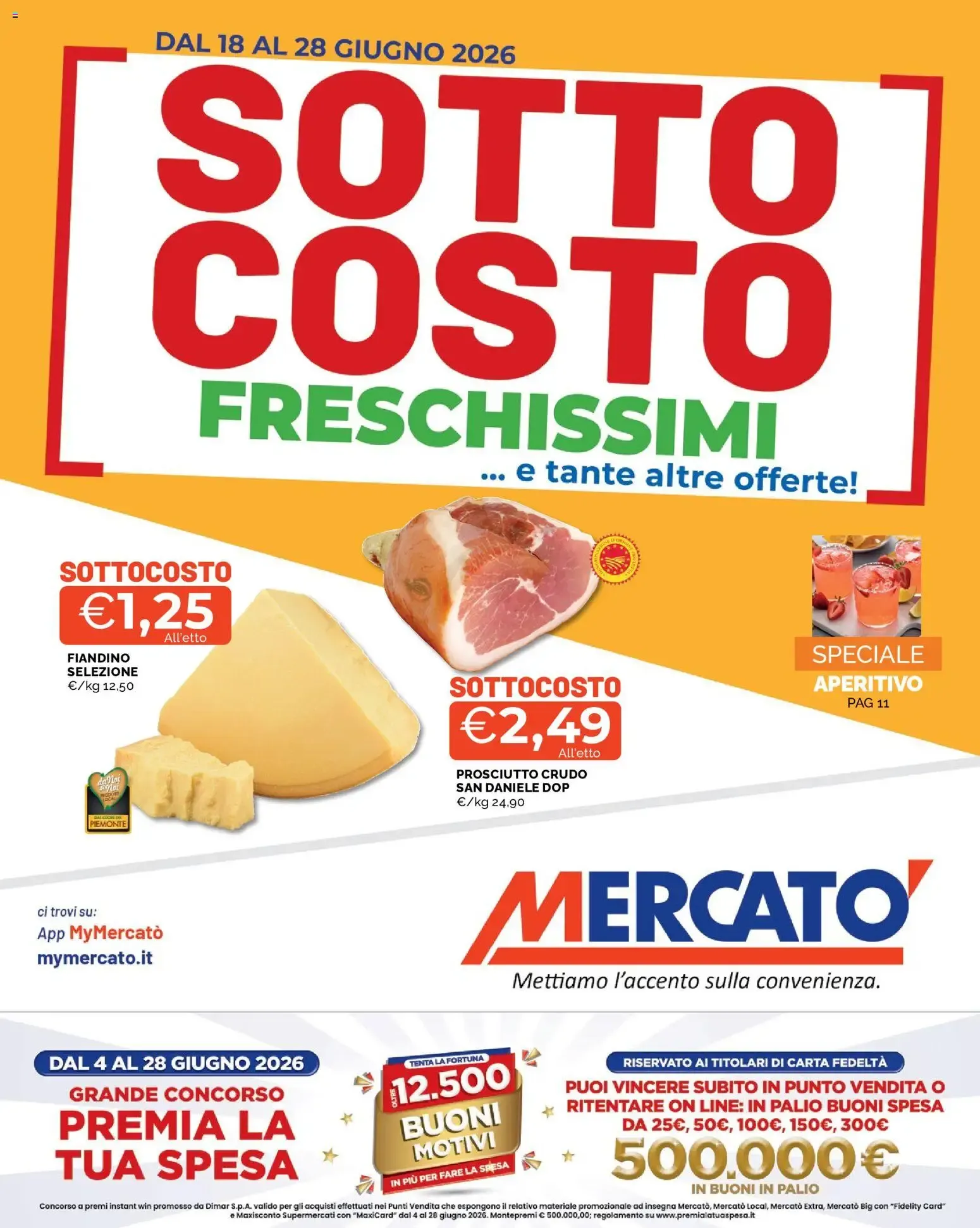 Mercatò volantino dal 18/06/2026 - online Offerte
