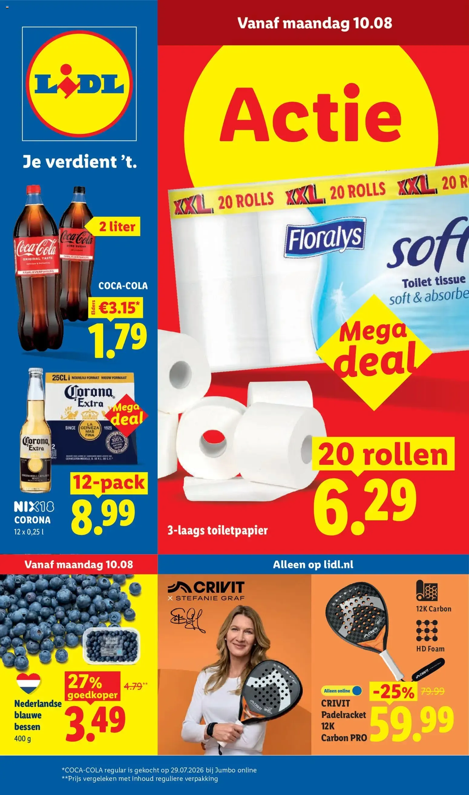 Lidl folder vanaf 10-08-2026 -- NIEUWE van 10 augustus tot 16 augustus 2026 - Folder pagina 1